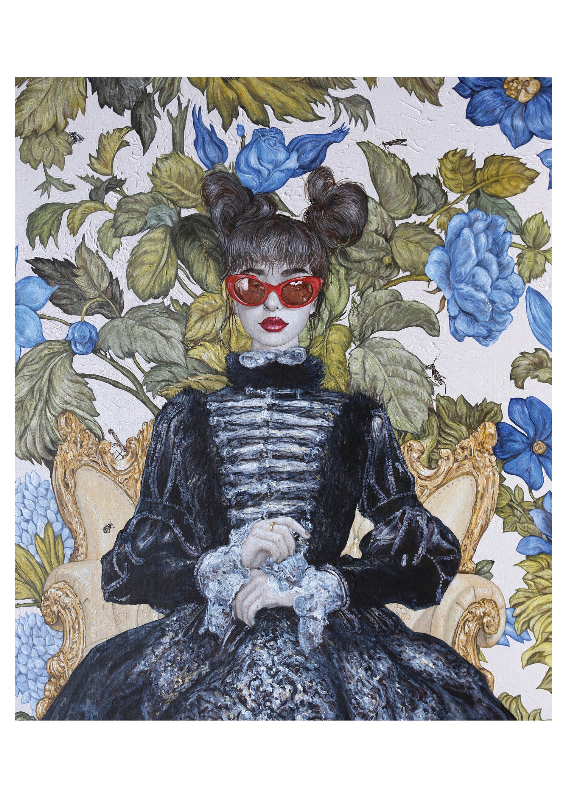 pomegranate-g-mez-de-francisco-girl-with-sunglasses-kartenbox image 4