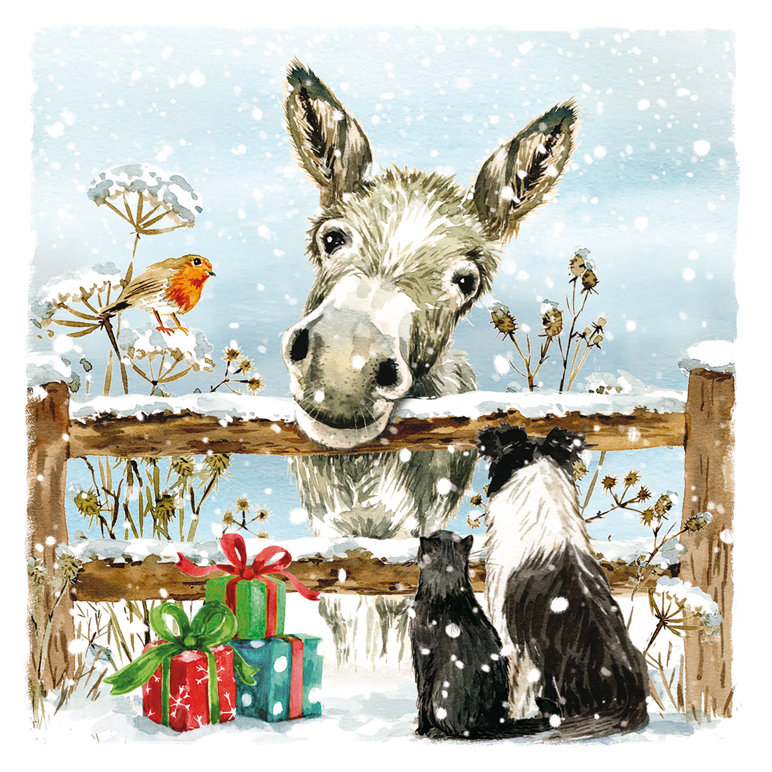 otter-house-christmas-donkeys-friends-weihnachtskarten-set-sortiert image 2