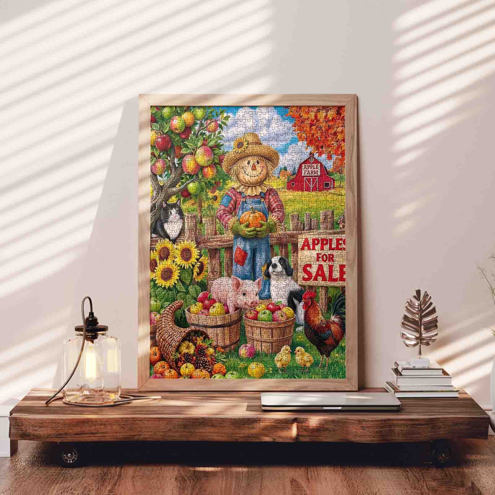 tucocoo-jigsaw-puzzles-autumn-apple-farm-harvest-puzzle-1000-teile image 3