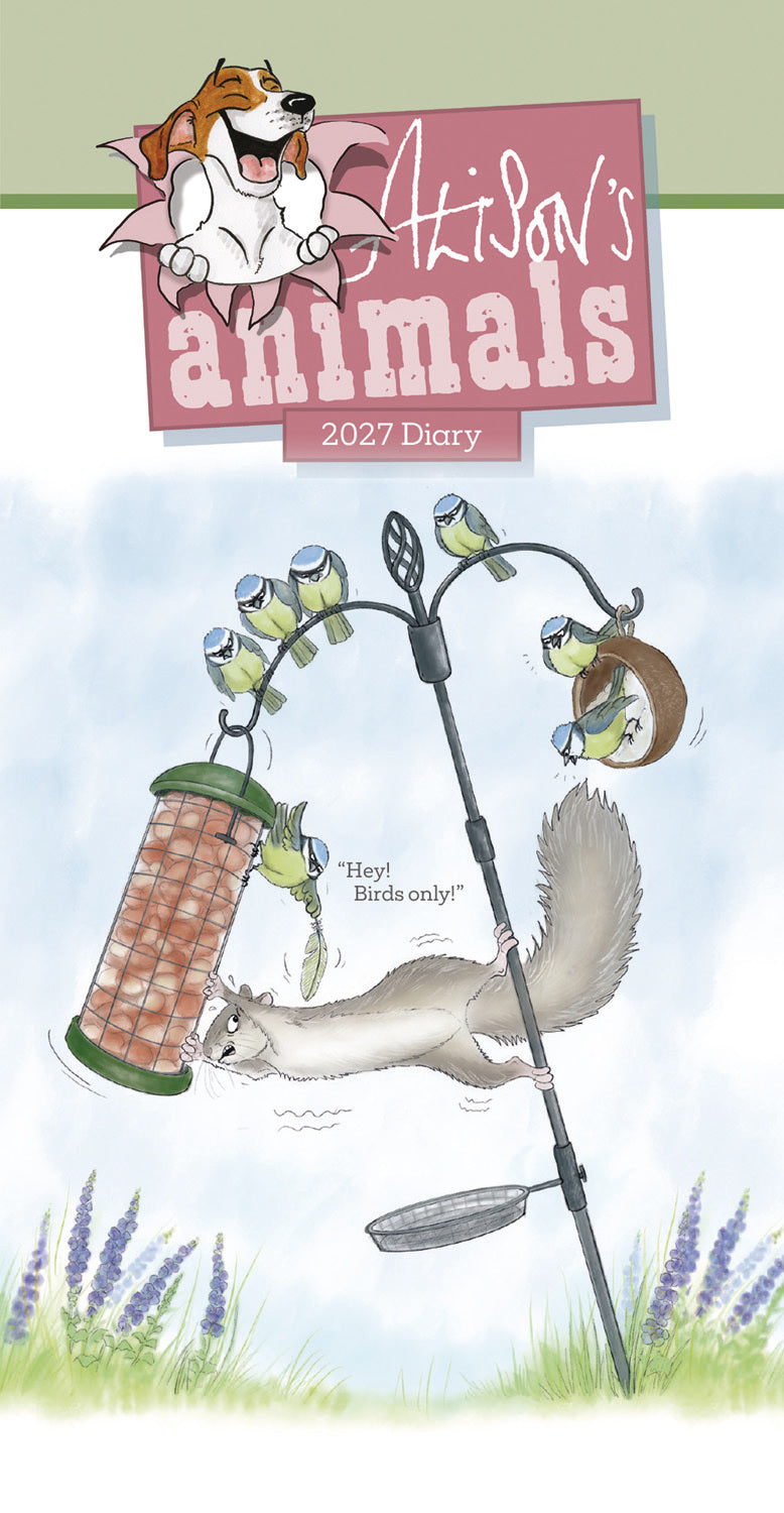 otter-house-alisons-animals-slim-diary-taschenkalender-2027-humor image 1