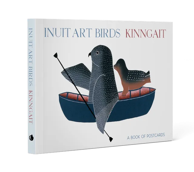 pomegranate-inuit-art-birds-postkartenbuch-30-karten image 1
