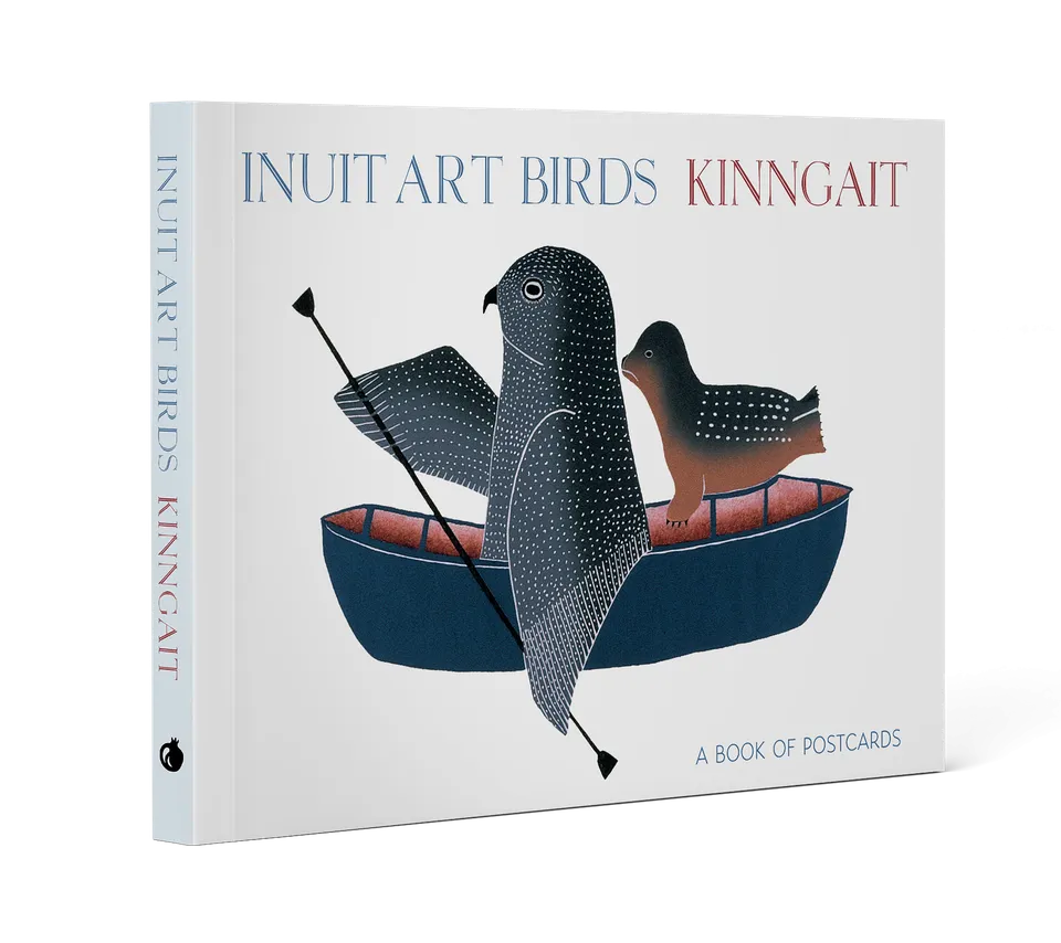 pomegranate-inuit-art-birds-postkartenbuch-30-karten image 1