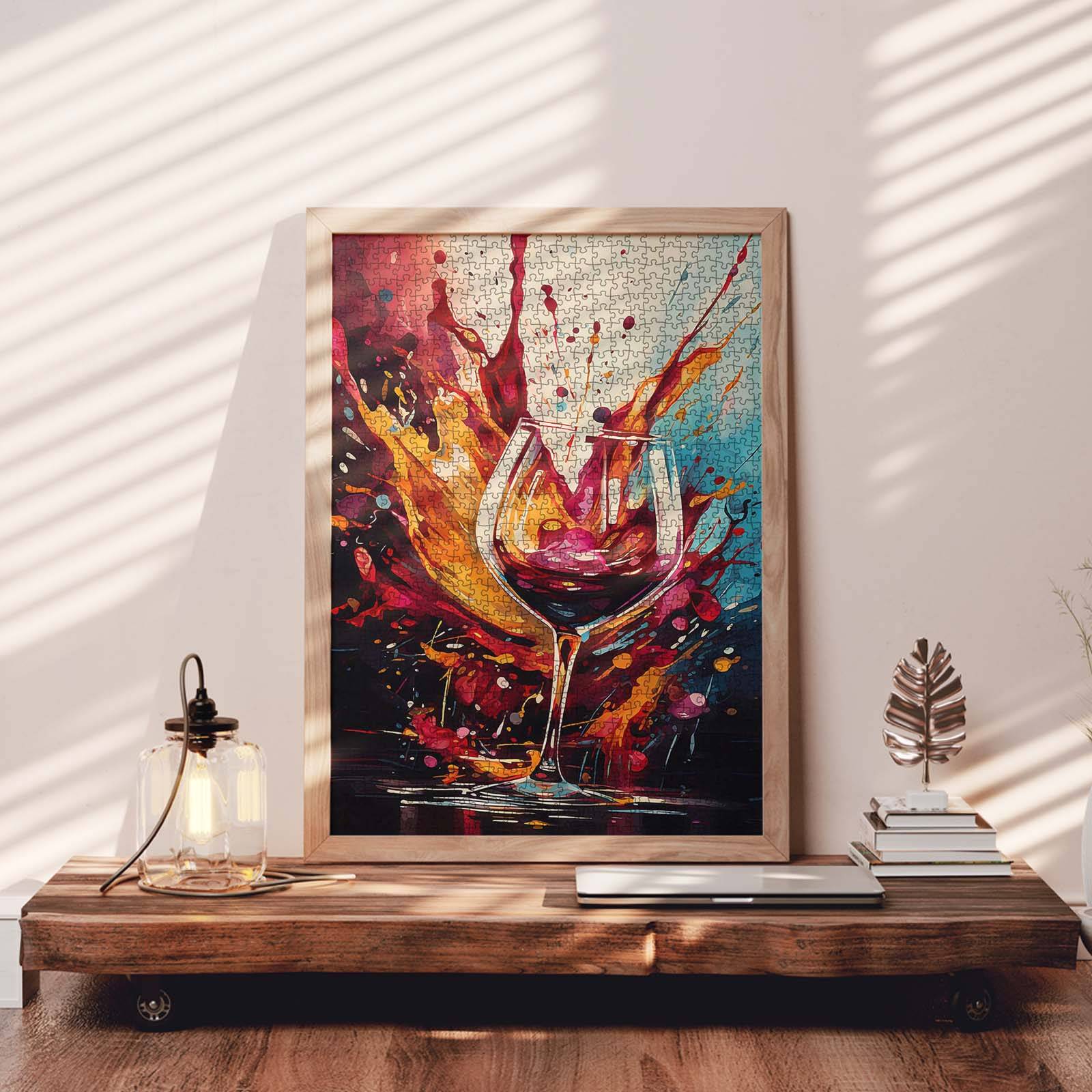 tucocoo-vibrant-wine-splash-1000-teile-puzzle-wein image 3