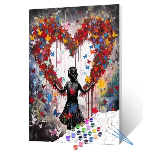 tucocoo-girl-in-butterfly-heart-malen-nach-zahlen-40x50cm-o-rahmen image 1
