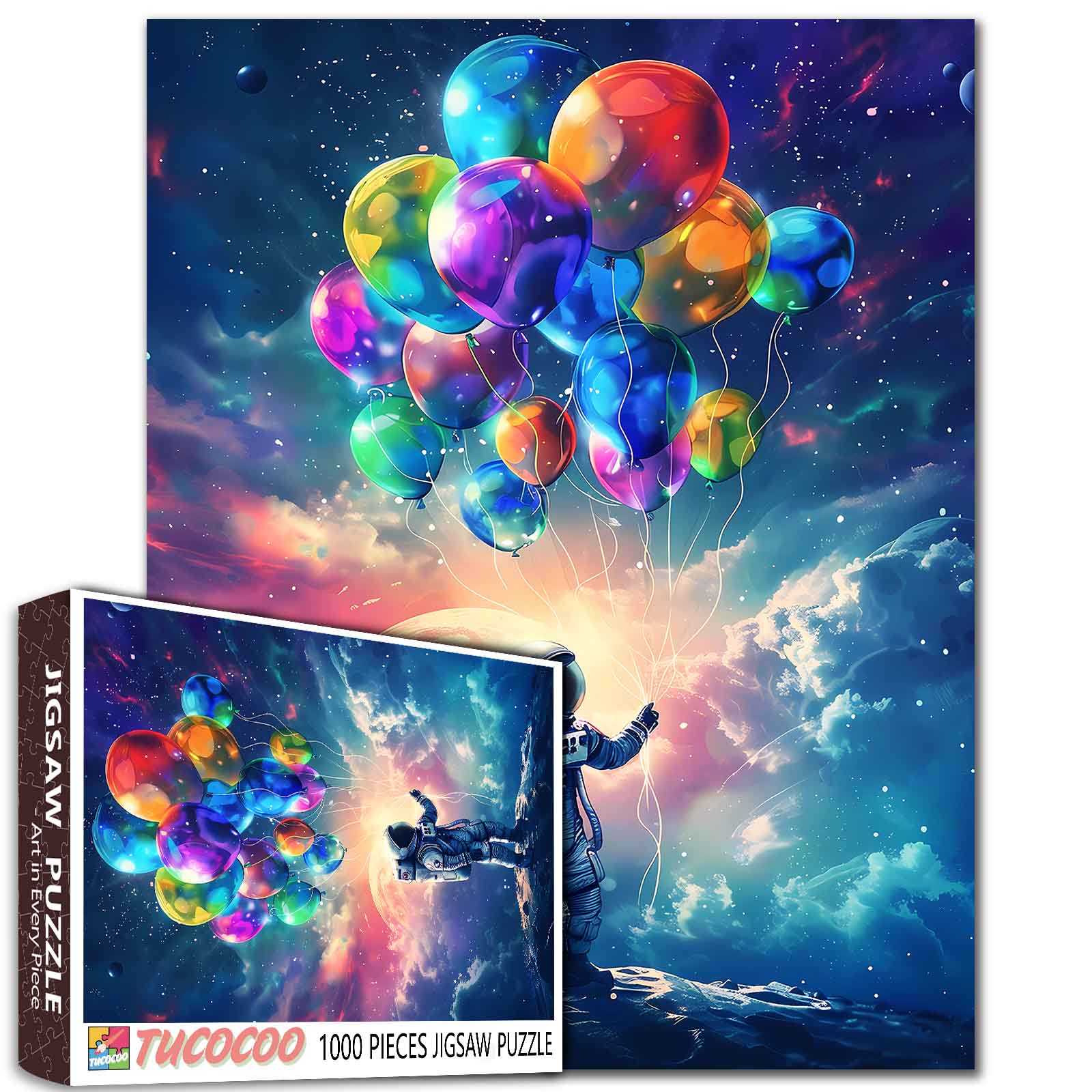 tucocoo-astronaut-space-puzzle-1000-teile-sternenhimmel image 1