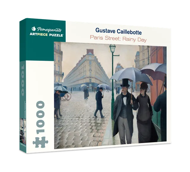 pomegranate-caillebotte-paris-street-puzzle-1000-teile-impressionismus image 1