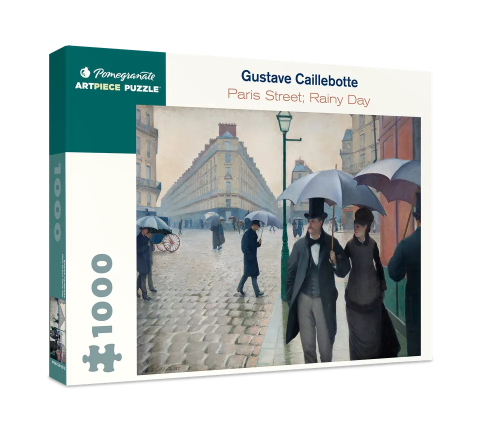 pomegranate-caillebotte-paris-street-puzzle-1000-teile-impressionismus image 1
