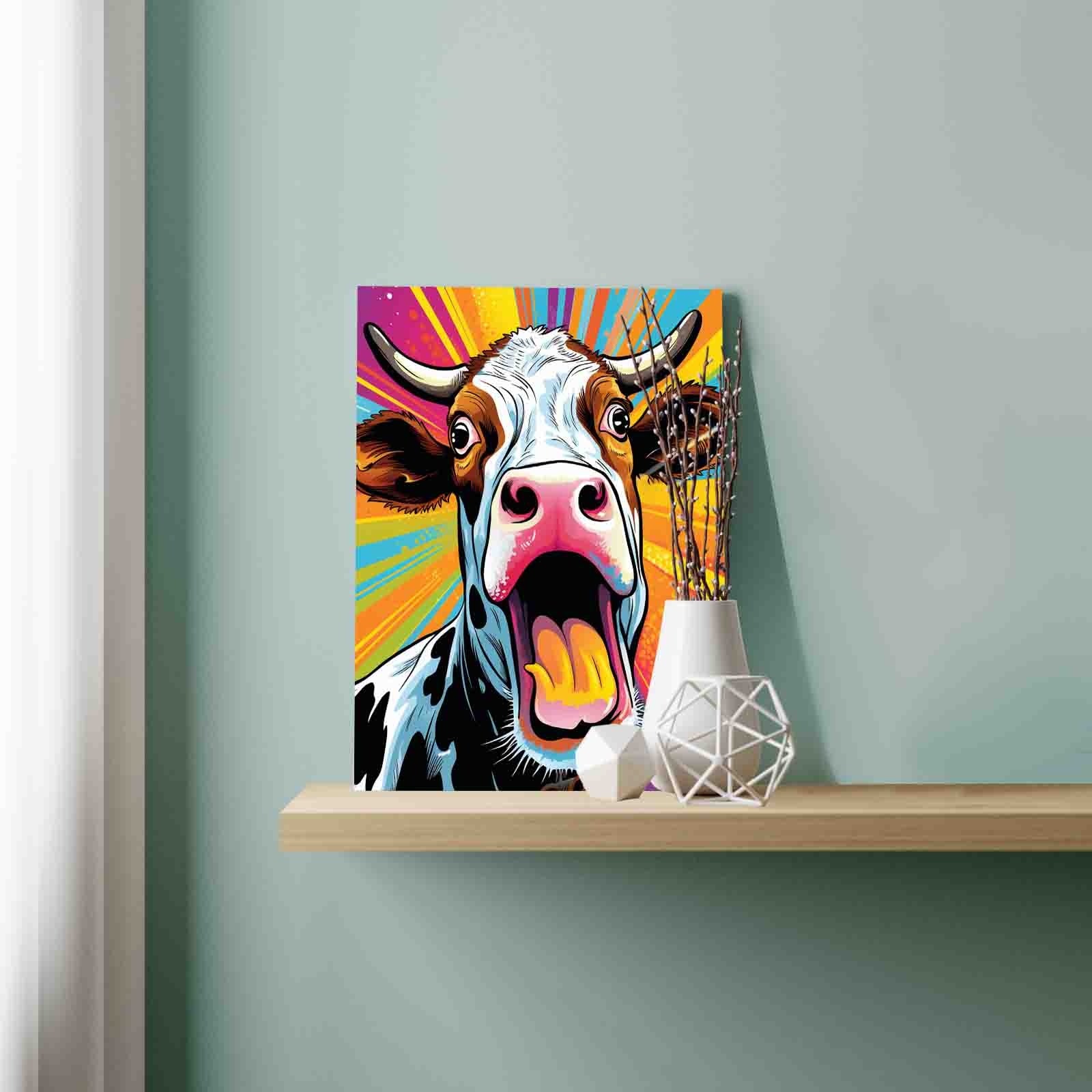 tucocoo-shocked-cow-malen-nach-zahlen-40x50-cm-pop-art-kuh image 3