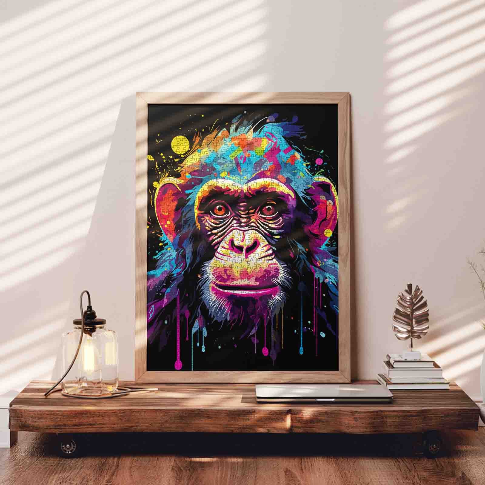 tucocoo-vibrant-graffiti-monkey-puzzle-1000-teile-affe image 3