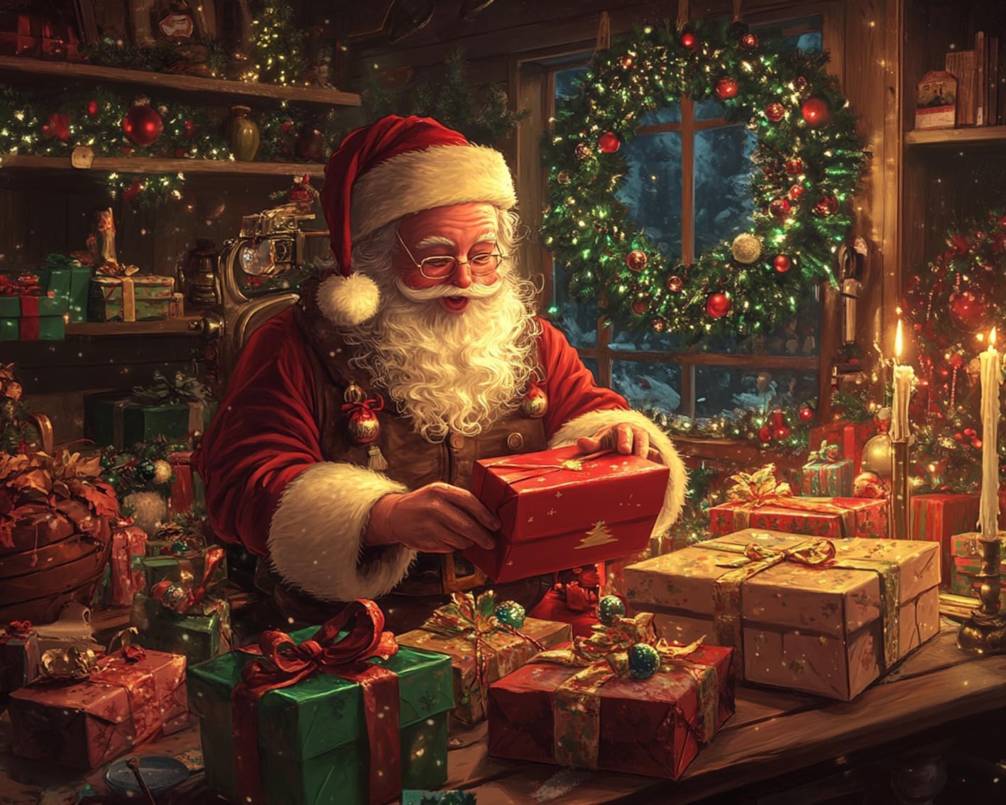 tucocoo-house-full-of-gifts-malen-nach-zahlen-40x50-weihnachten image 2