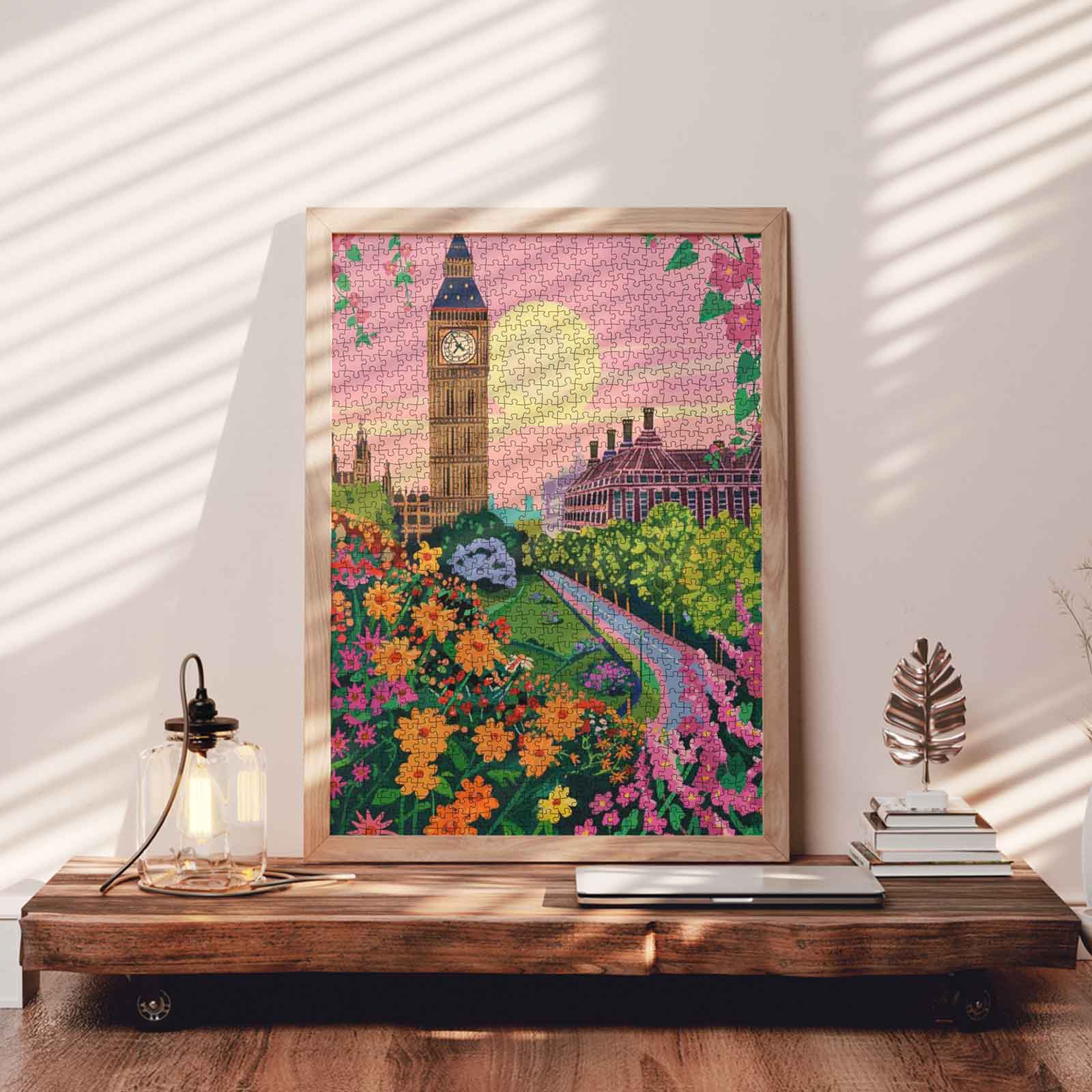 tucocoo-big-ben-garden-glow-puzzle-1000-teile-london image 3