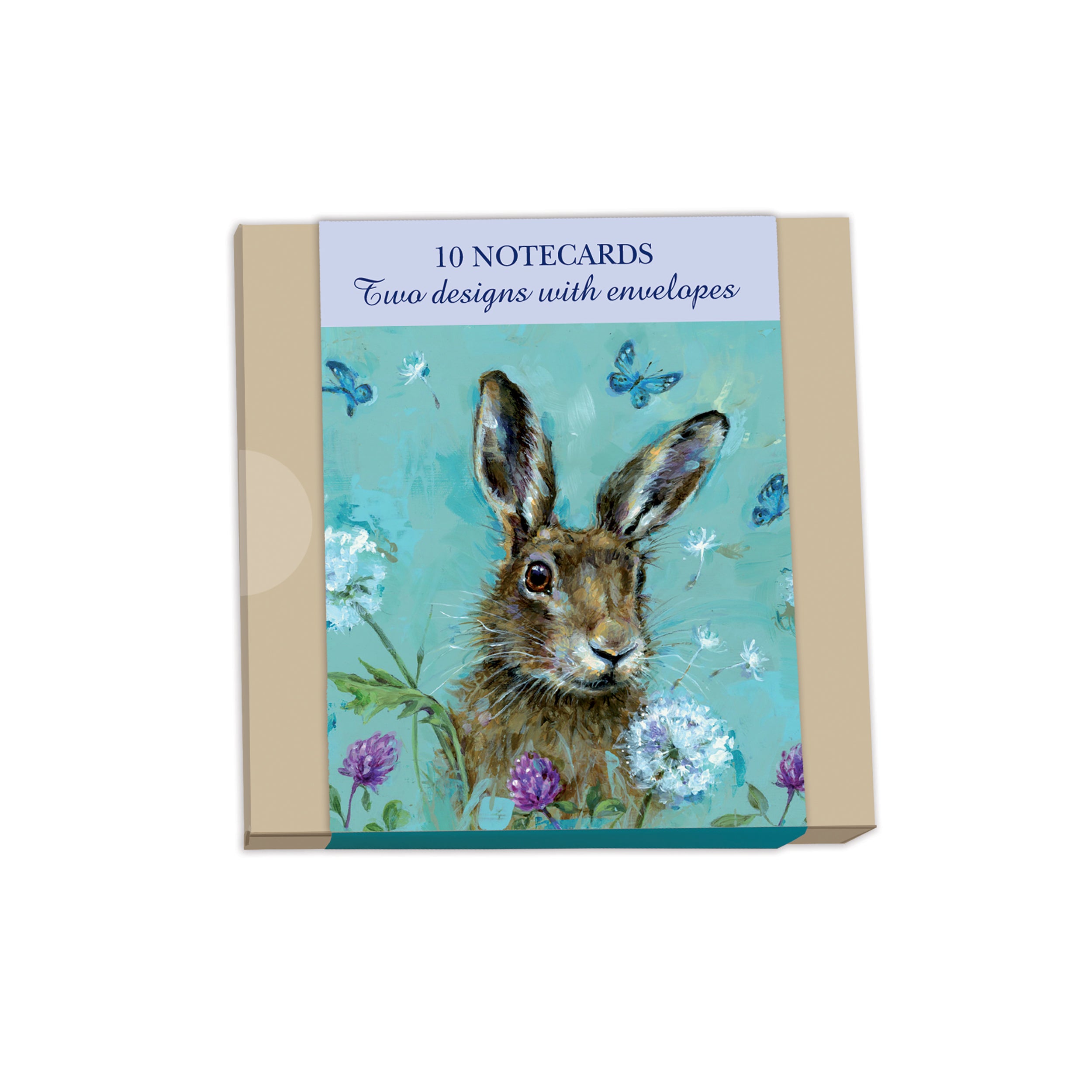 otter-house-hare-hedgehog-notizkarten-set-10-karten-tiermotive image 1
