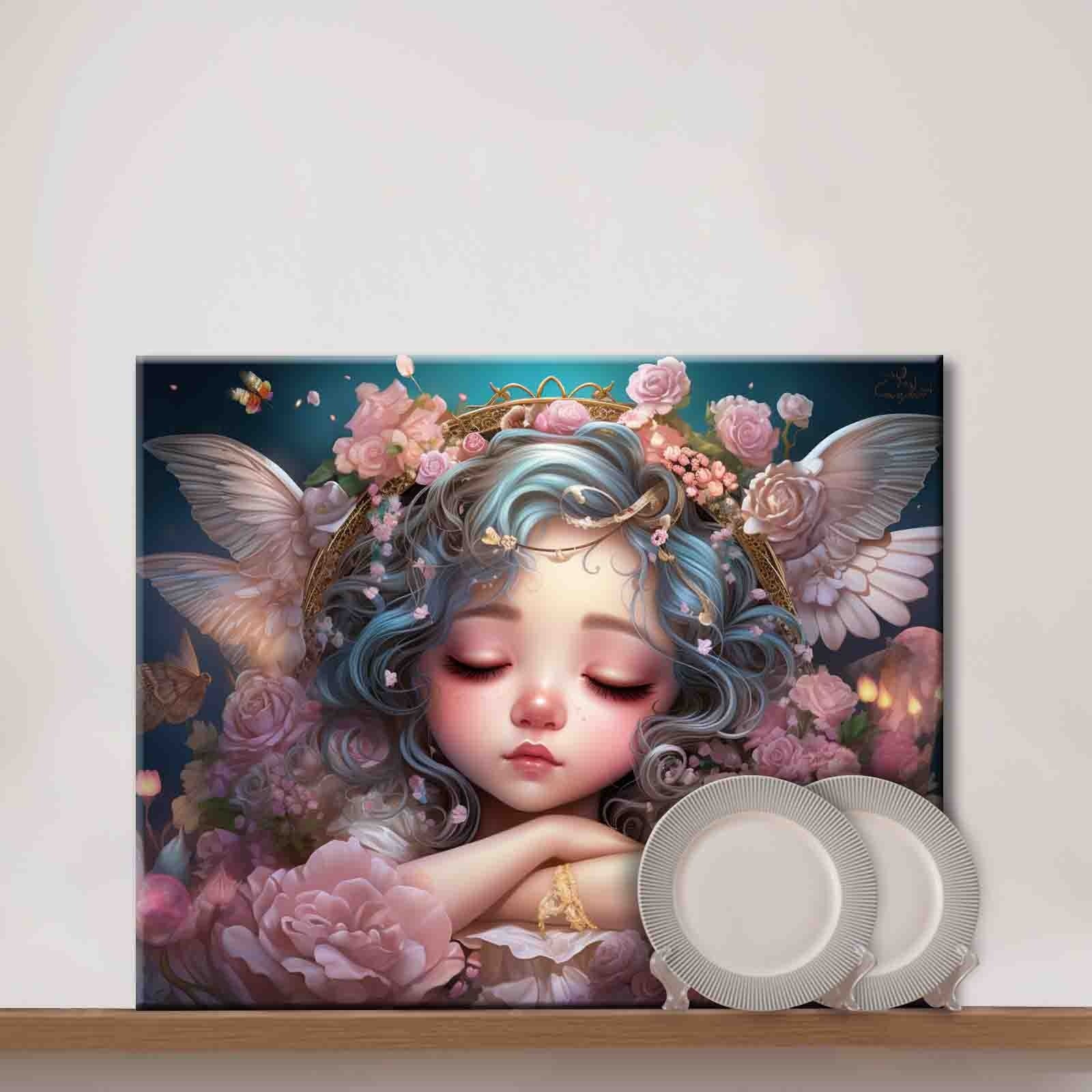 tucocoo-sleeping-angel-surrounded-by-roses-malen-nach-zahlen-40x50 image 3