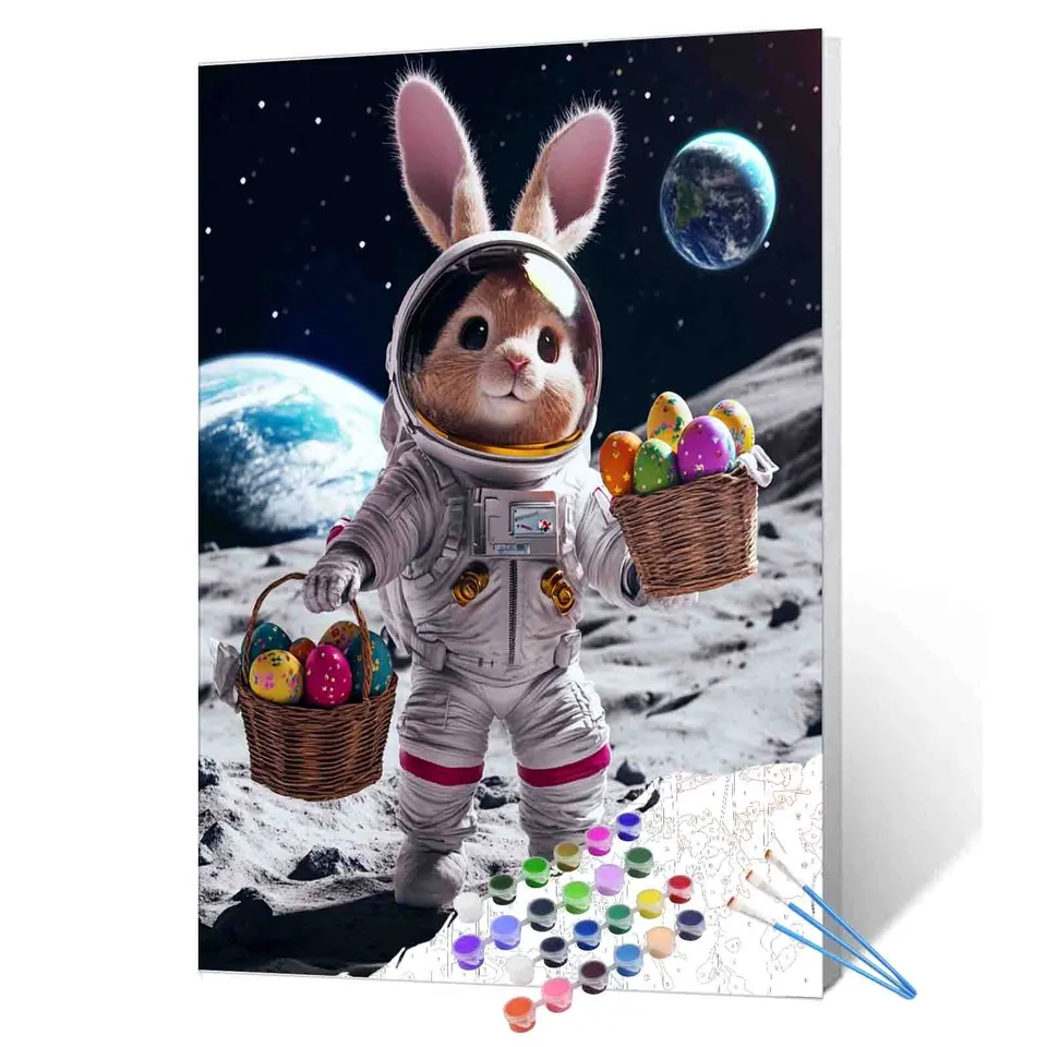 tucocoo-moon-mission-bunny-malen-nach-zahlen-astronaut-40x50 image 1