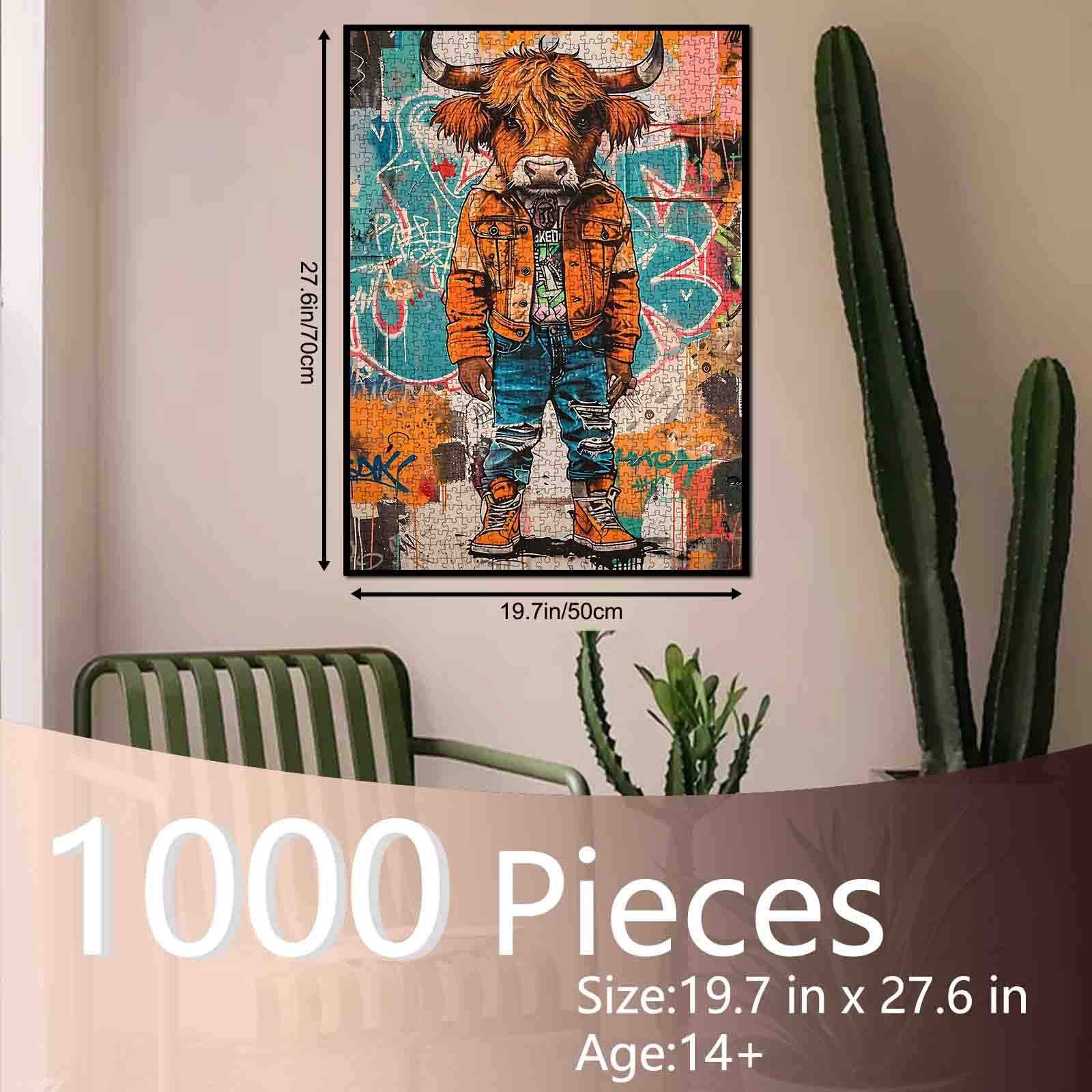 tucocoo-jigsaw-street-style-bull-puzzle-1000-teile image 5