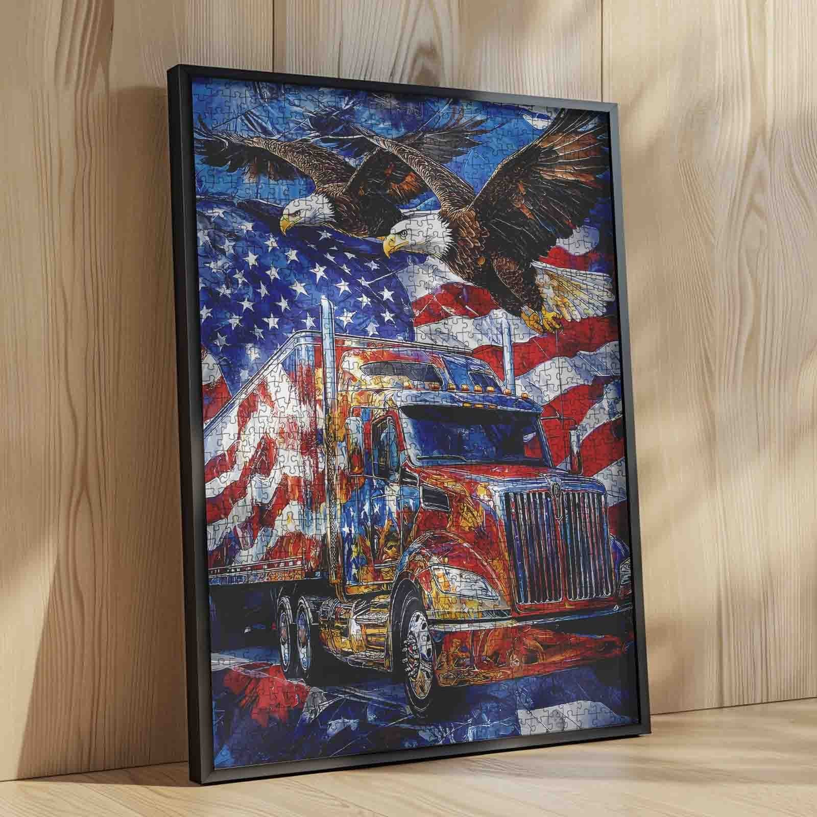tucocoo-american-eagle-freedom-truck-puzzle-1000-teile-adler image 4