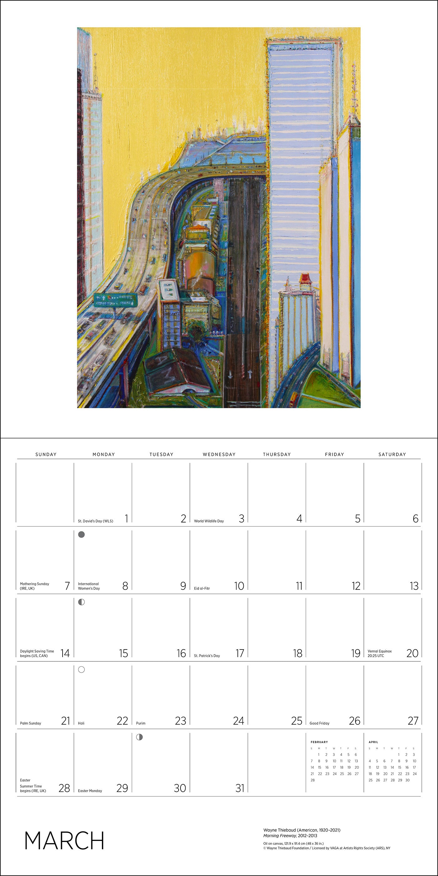 pomegranate-wayne-thiebaud-2027-wandkalender-kunst image 4