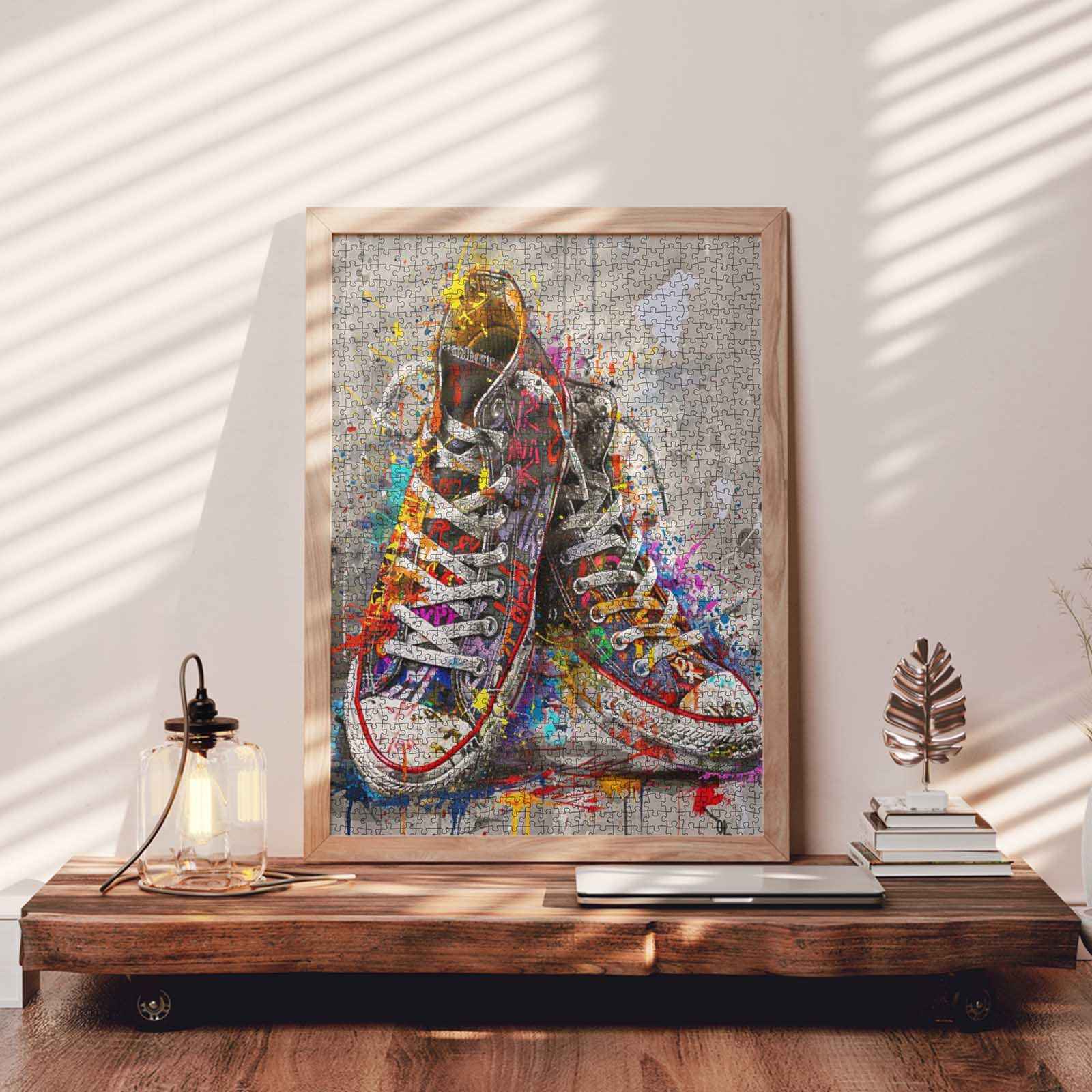 tucocoo-graffiti-sneakers-puzzle-1000-teile-streetart image 3