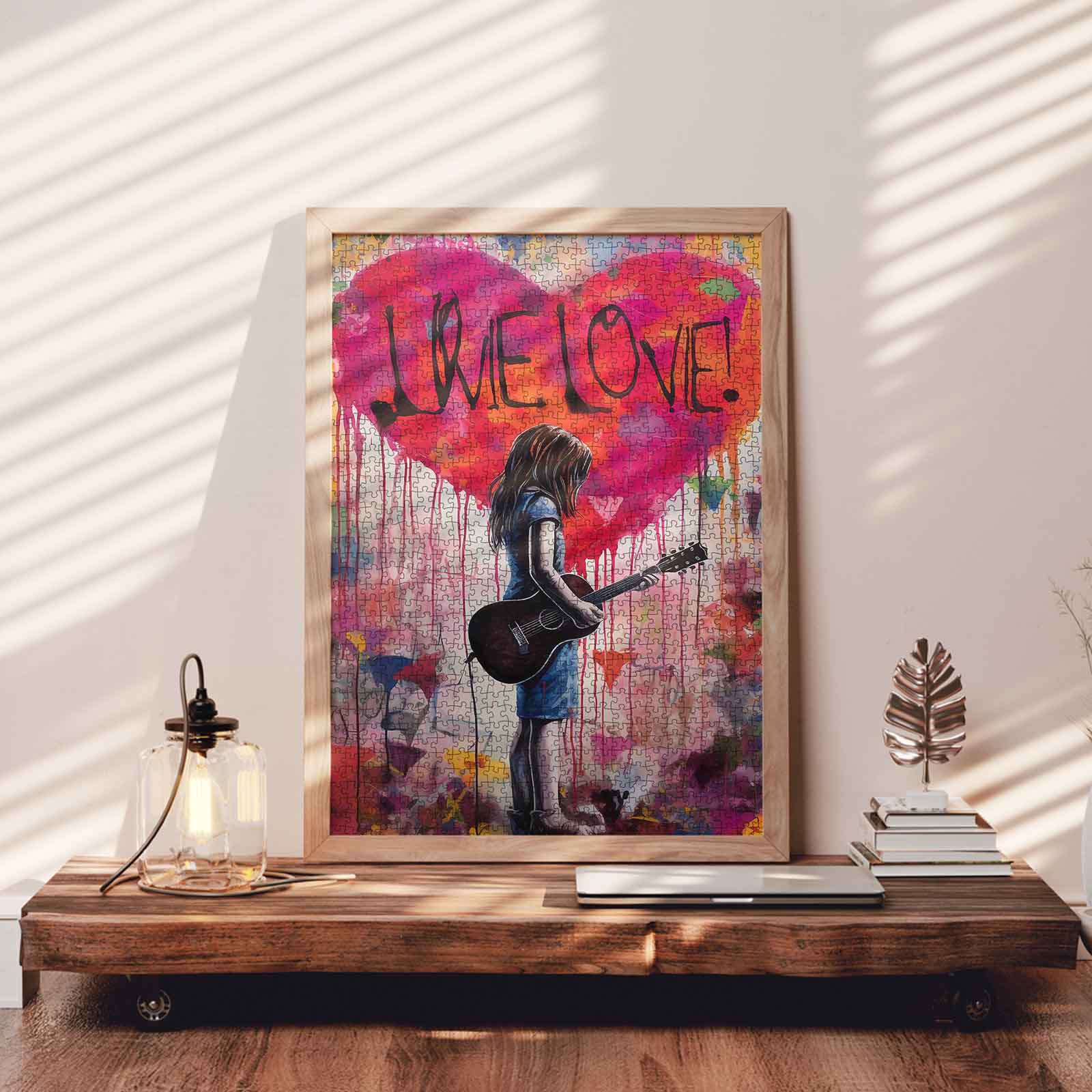 tucocoo-jigsaw-puzzles-love-heart-graffiti-girl-puzzle-1000-teile image 3