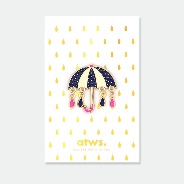 all-the-ways-to-say-under-my-umbrella-pin-anstecker-xl-regenschirm image 1