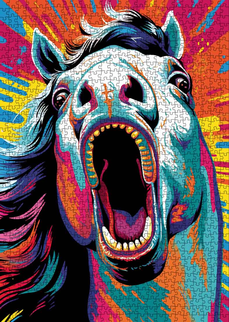 tucocoo-pop-art-horse-puzzle-1000-teile-pferd image 2
