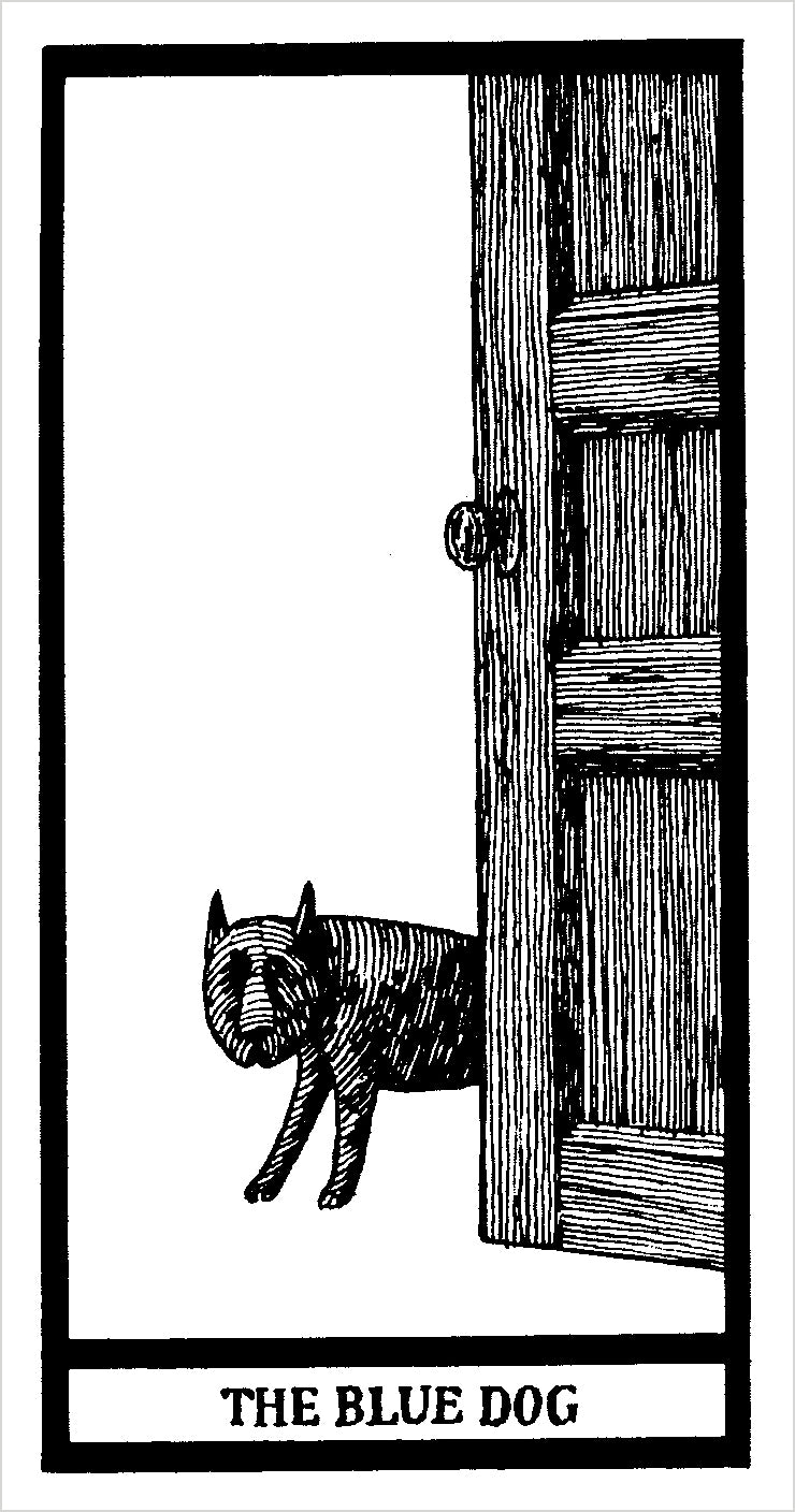 pomegranate-edward-gorey-fantod-pack-spielkarten-tarot-20-karten image 3