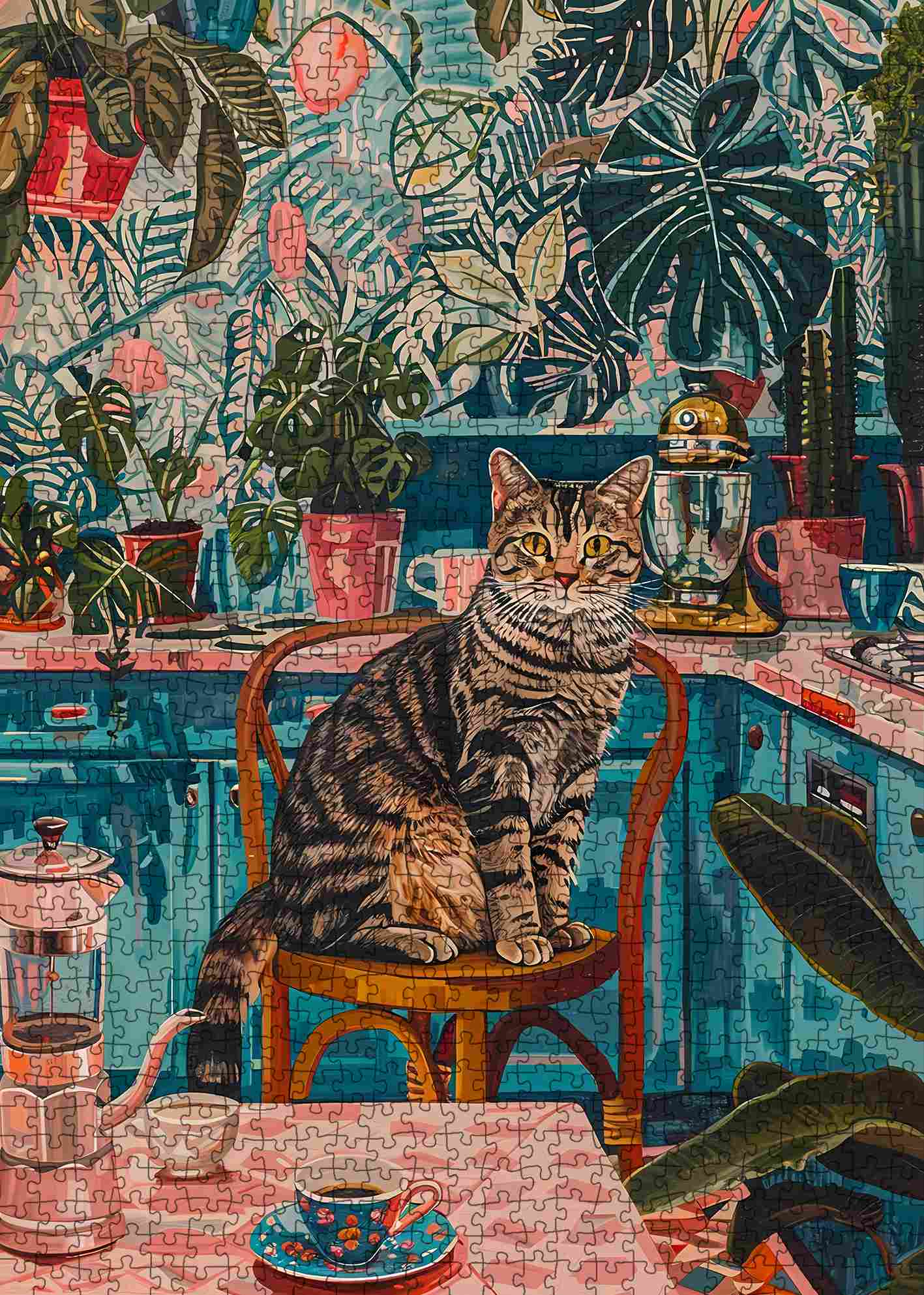 tucocoo-cozy-kitchen-cat-puzzle-1000-teile-katze image 2