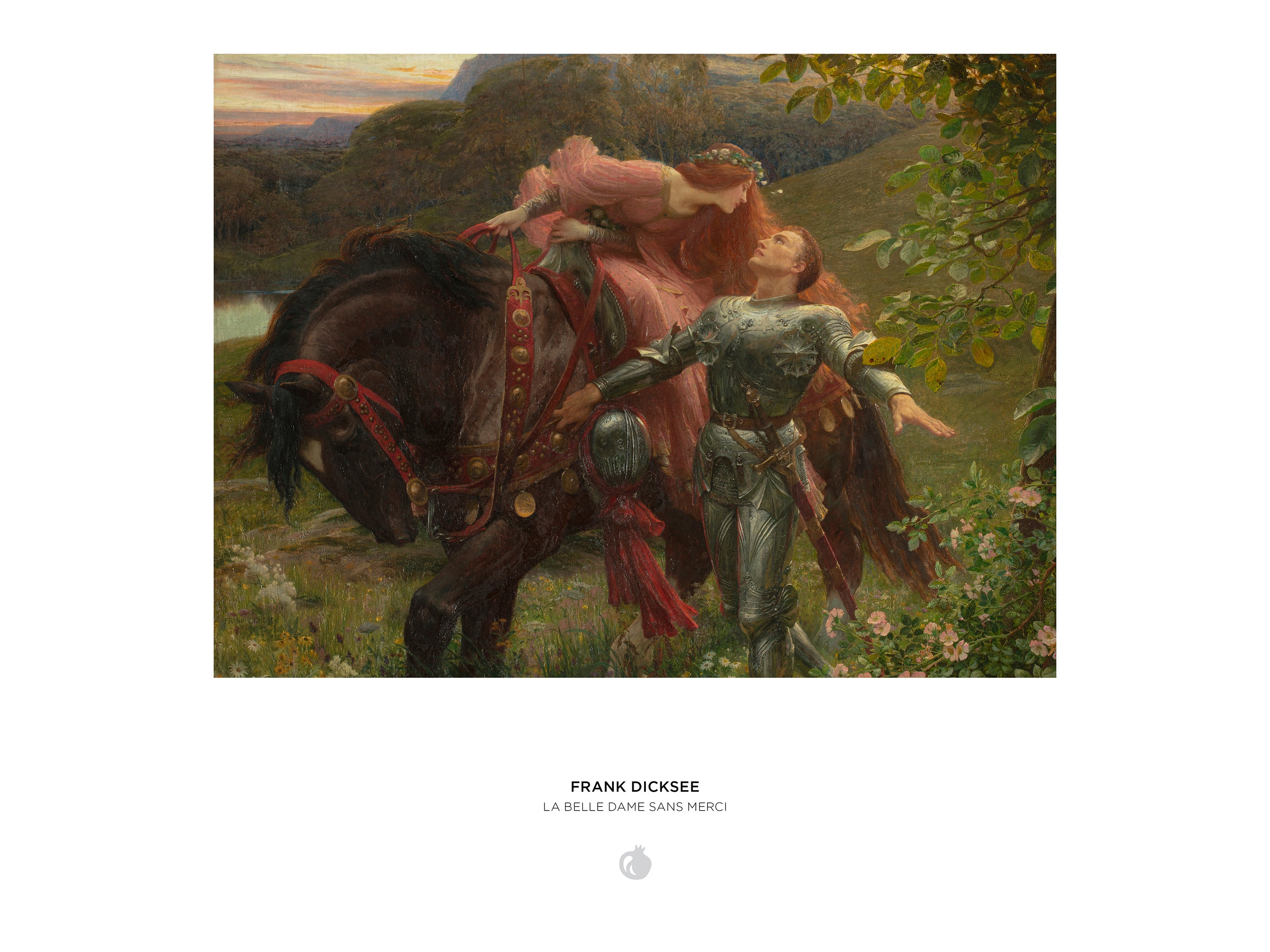 pomegranate-frank-dicksee-la-belle-dame-sans-merci-puzzle-1000-teile image 3