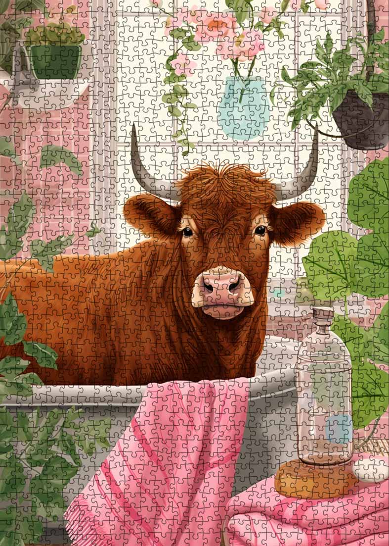 tucocoo-kuh-im-badezimmer-puzzle-1000-teile-kuhmotiv image 2