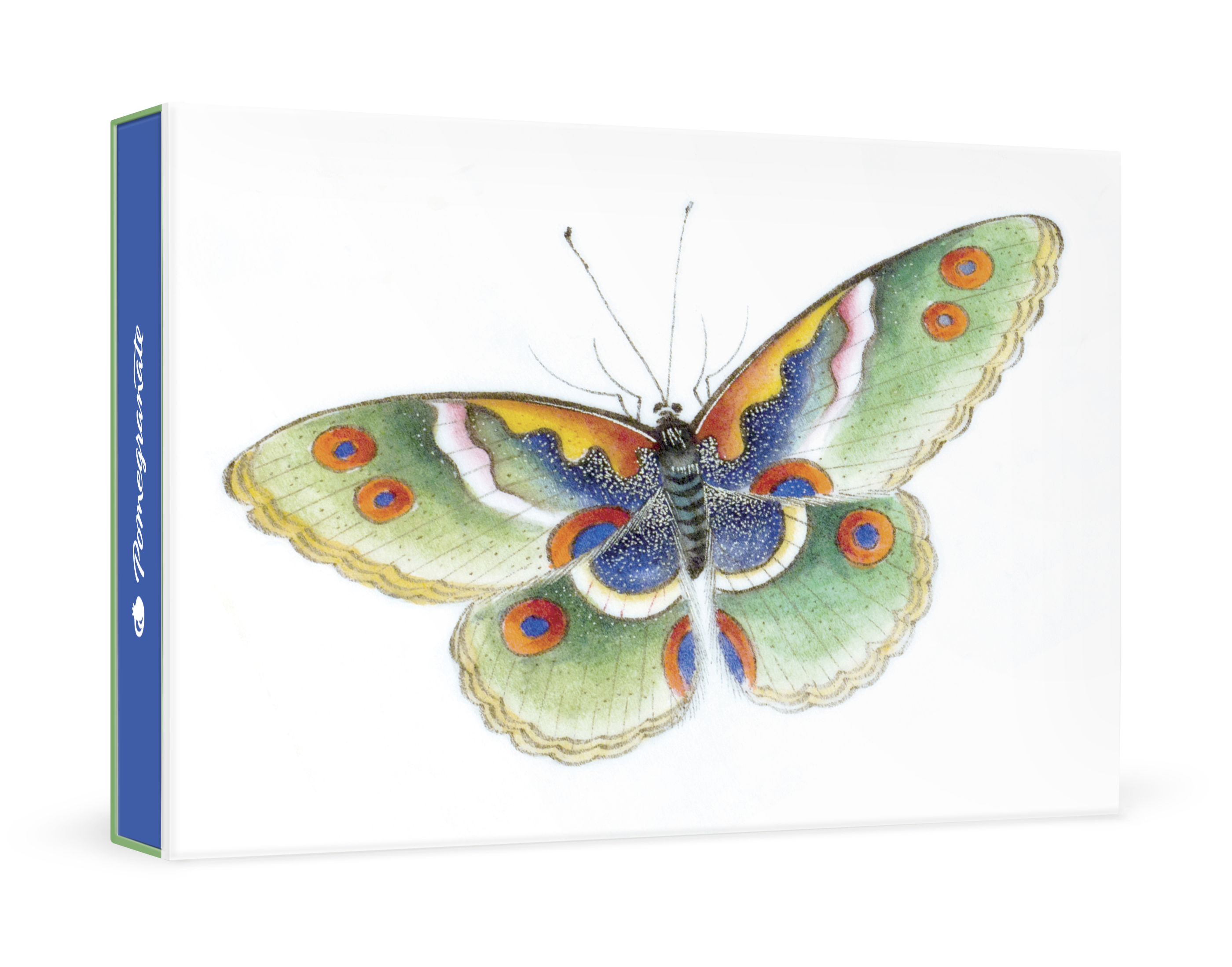 pomegranate-boxed-notecards-butterfly-schmetterling-karten-klein image 1