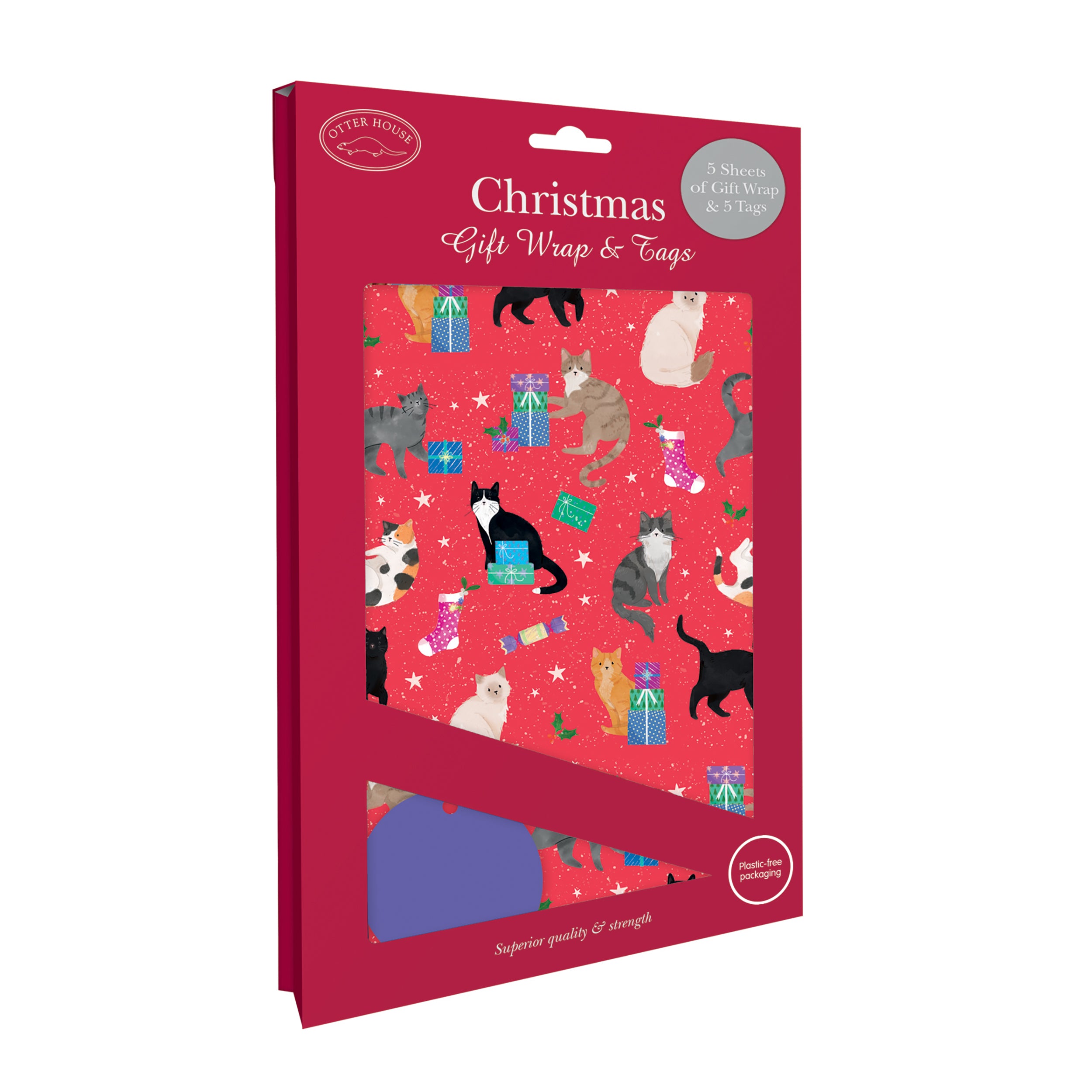 otter-house-geschenkpapier-happy-catmas-5-b-gen-5-anh-nger image 4