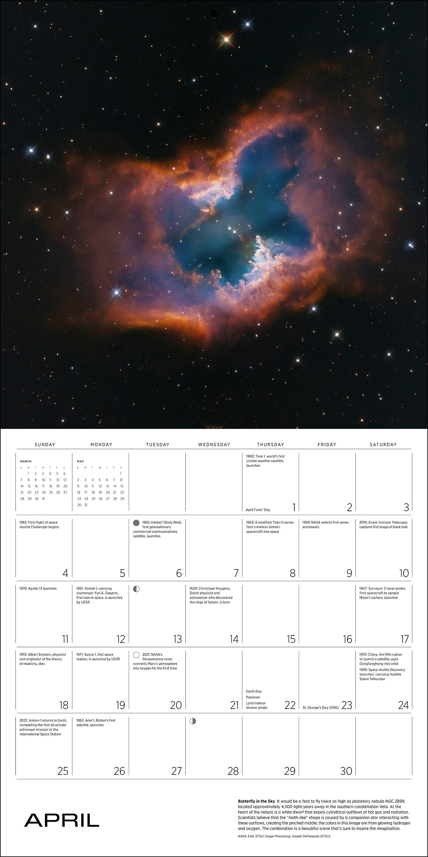 pomegranate-space-hubble-webb-2027-wandkalender-weltraum image 5