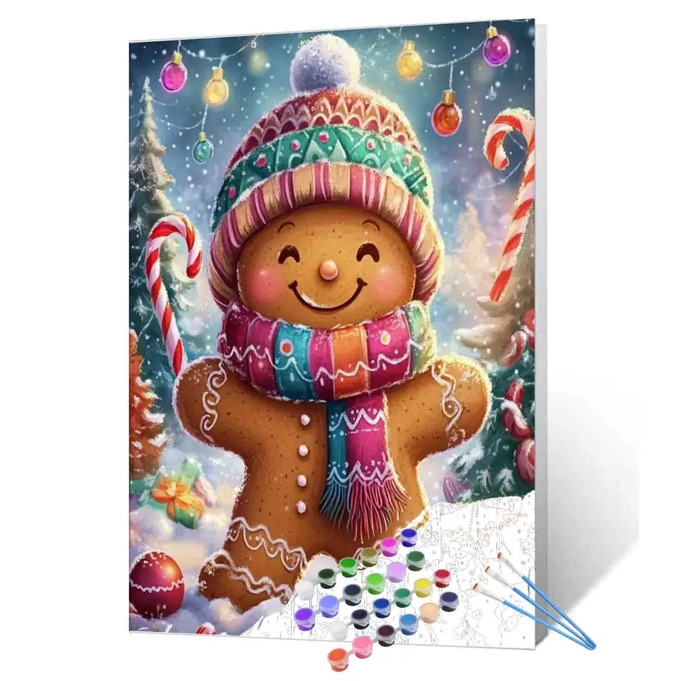 tucocoo-paint-by-numbers-gingerbread-bild-40x50-lebkuchen image 1
