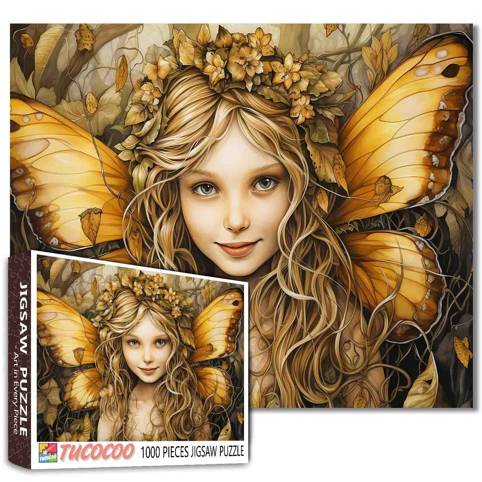 tucocoo-jigsaw-puzzles-goldene-fee-herbstfl-gel-puzzle-1000-teile image 1