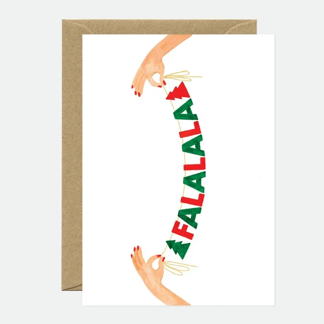 all-the-ways-to-say-falala-gru-karte-a6-weihnachten image 1