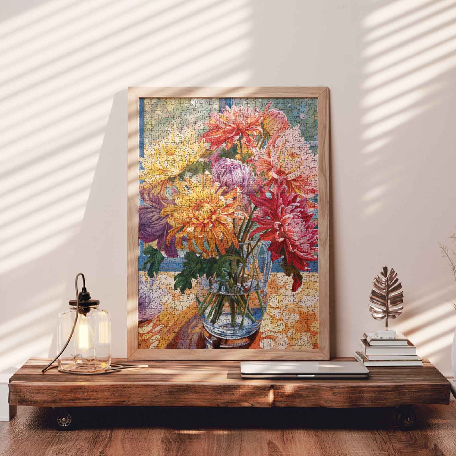 tucocoo-chrysanthemum-radiance-puzzle-1000-teile-blumen image 3