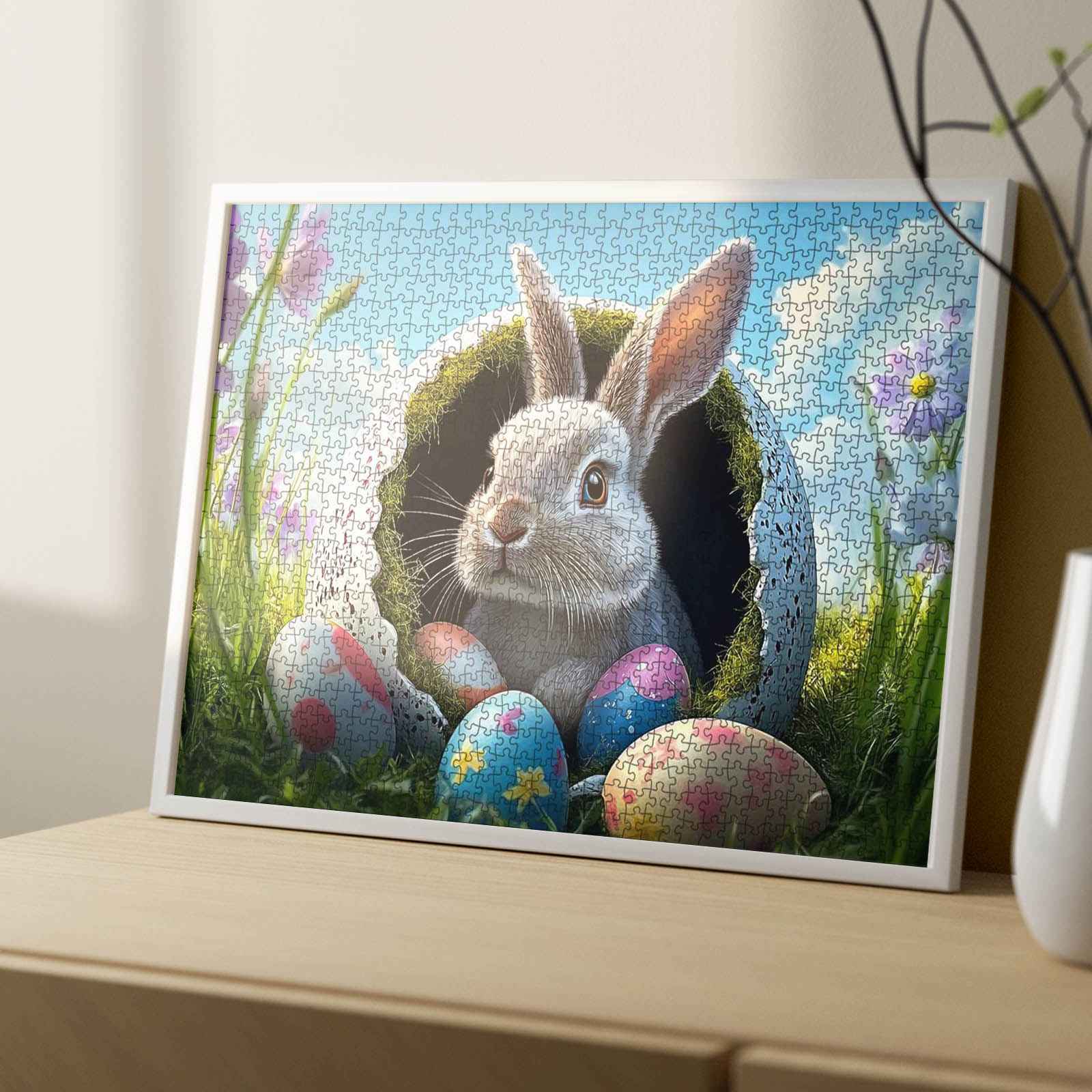 tucocoo-jigsaw-easter-bunny-surprise-puzzle-1000-teile-ostern image 4