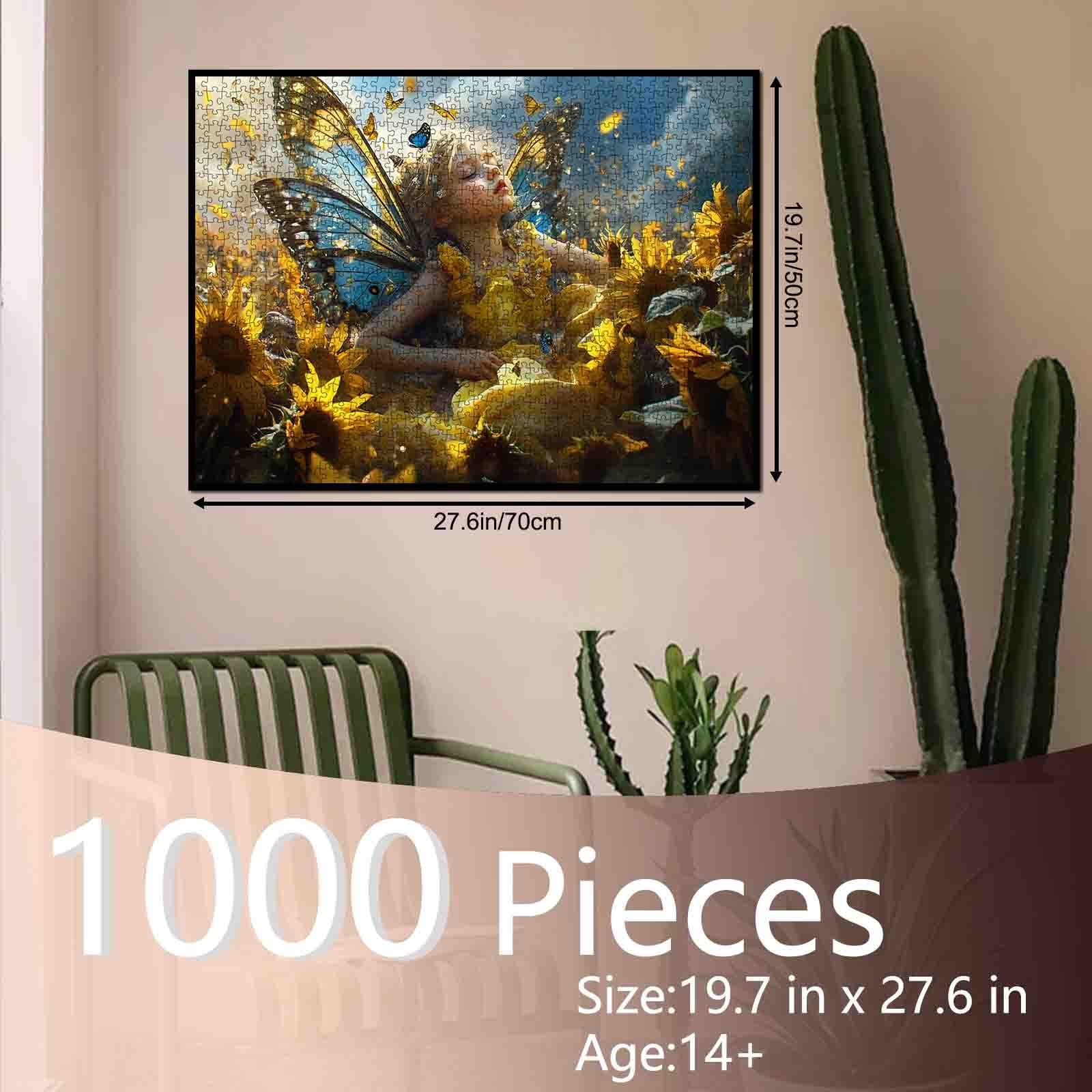 tucocoo-sunflower-fairy-whispers-puzzle-1000-teile-fee image 5