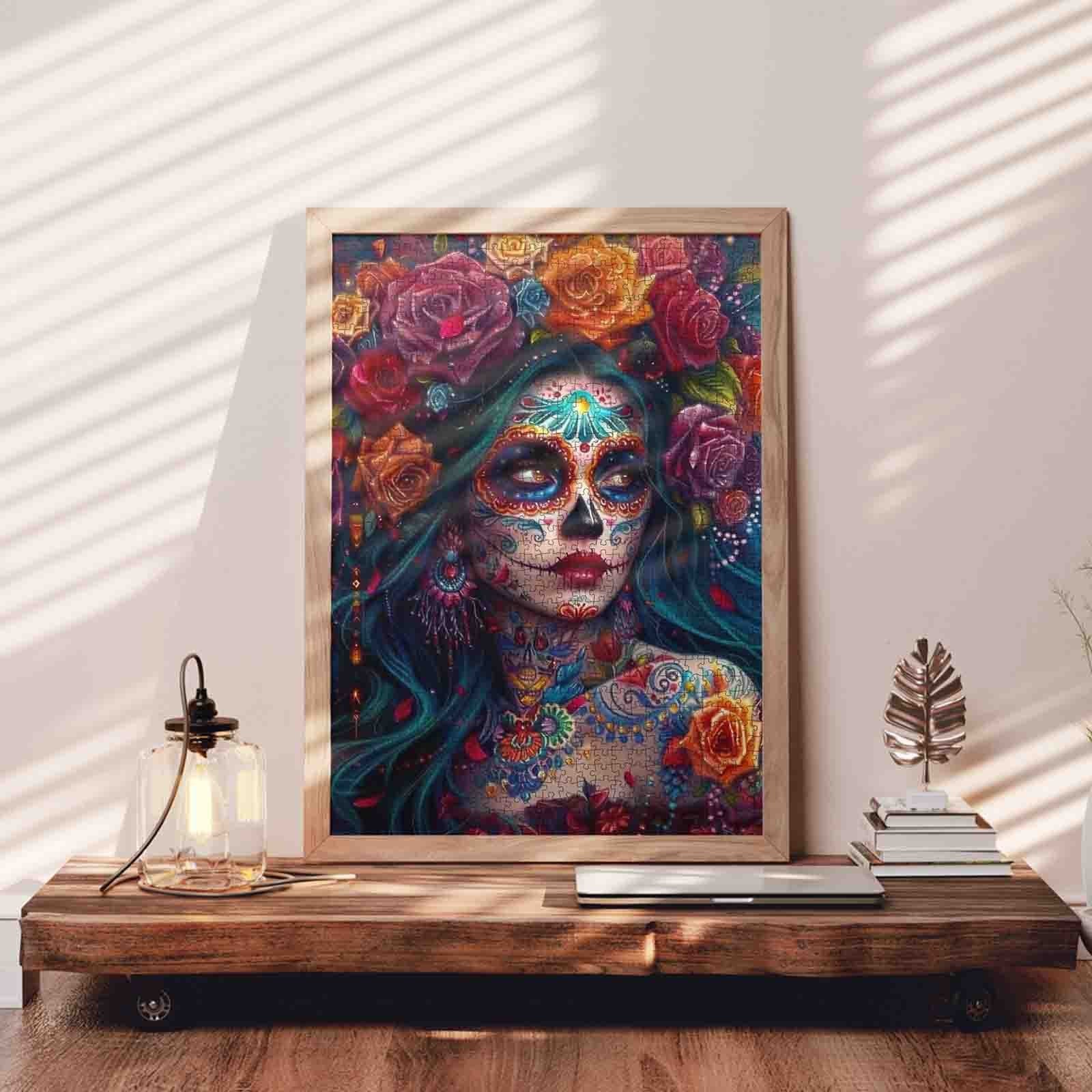 tucocoo-day-of-the-dead-woman-puzzle-1000-teile-portr-t image 3