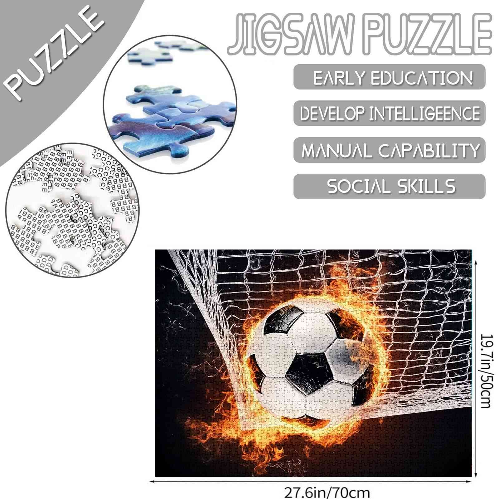 tucocoo-fiery-soccer-goal-puzzle-1000-teile-fu-ball image 4