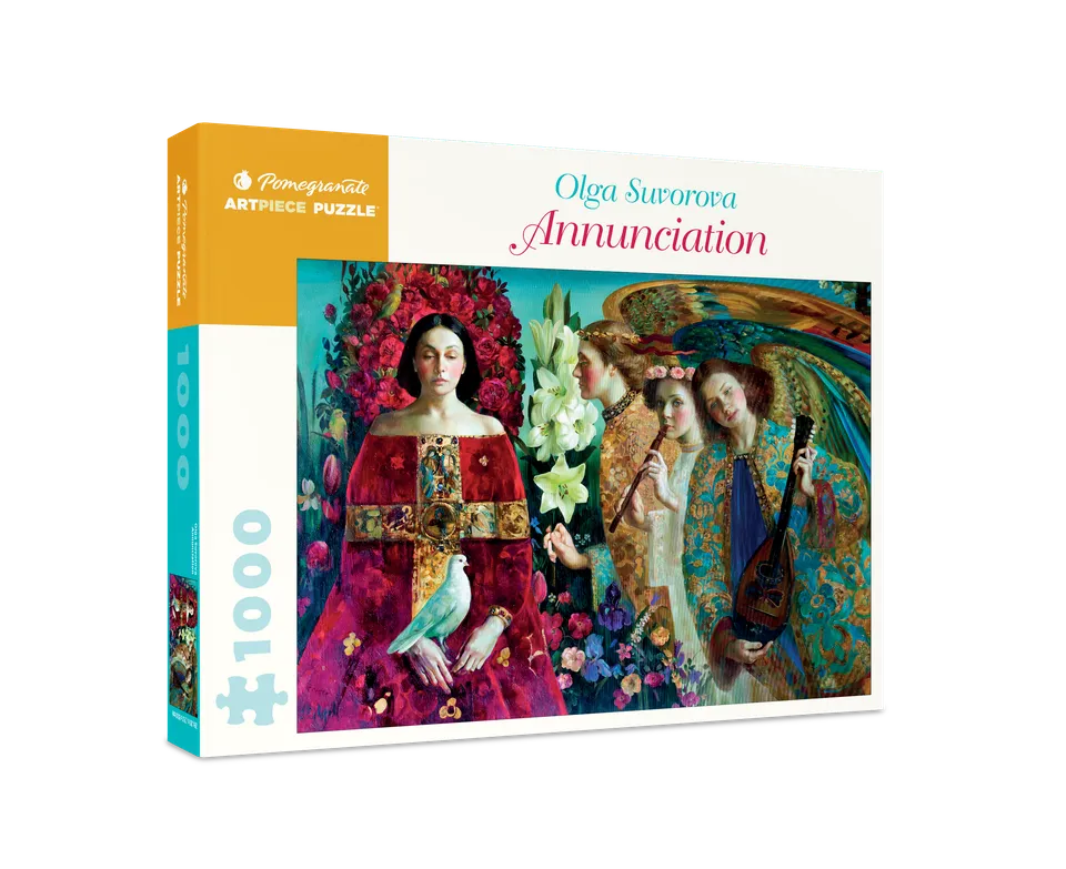 pomegranate-olga-suvorova-annunciation-puzzle-1000-teile-engel image 1