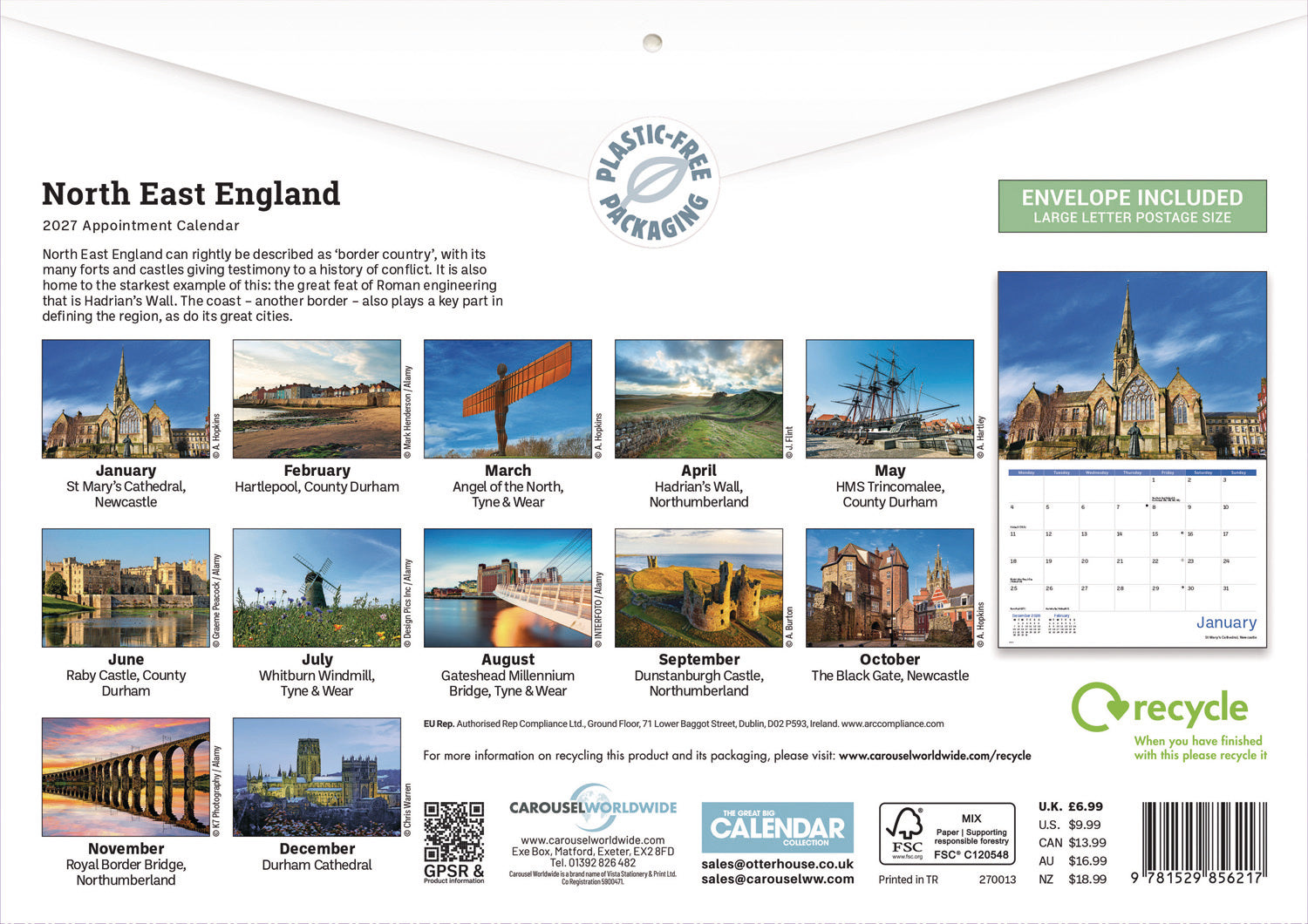 otter-house-north-east-england-a4-kalender-2027-wandkalender image 2