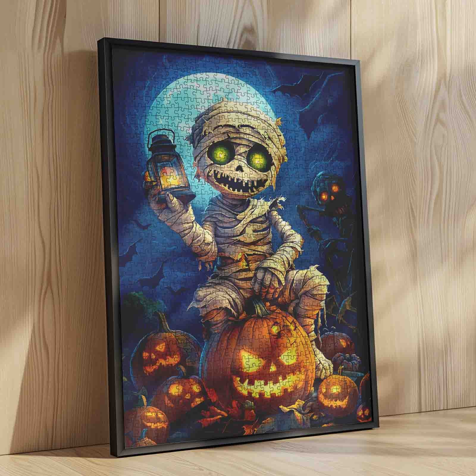 tucocoo-jigsaw-puzzles-halloween-mummy-lantern-puzzle-1000-teile image 4