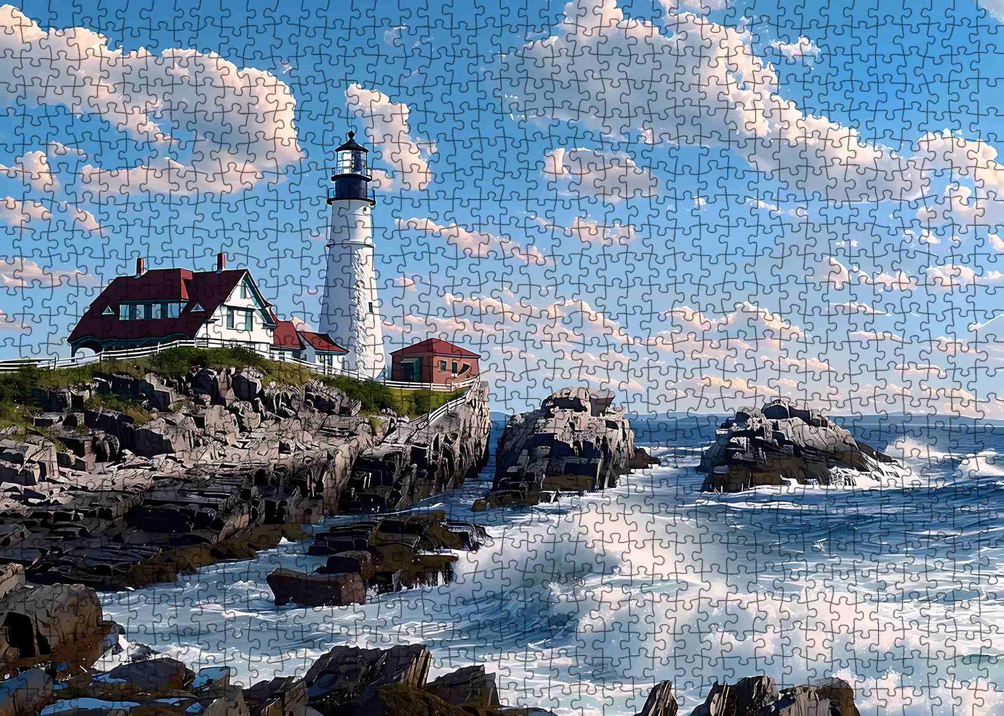 tucocoo-rocky-coast-lighthouse-view-puzzle-1000-teile-k-ste image 2