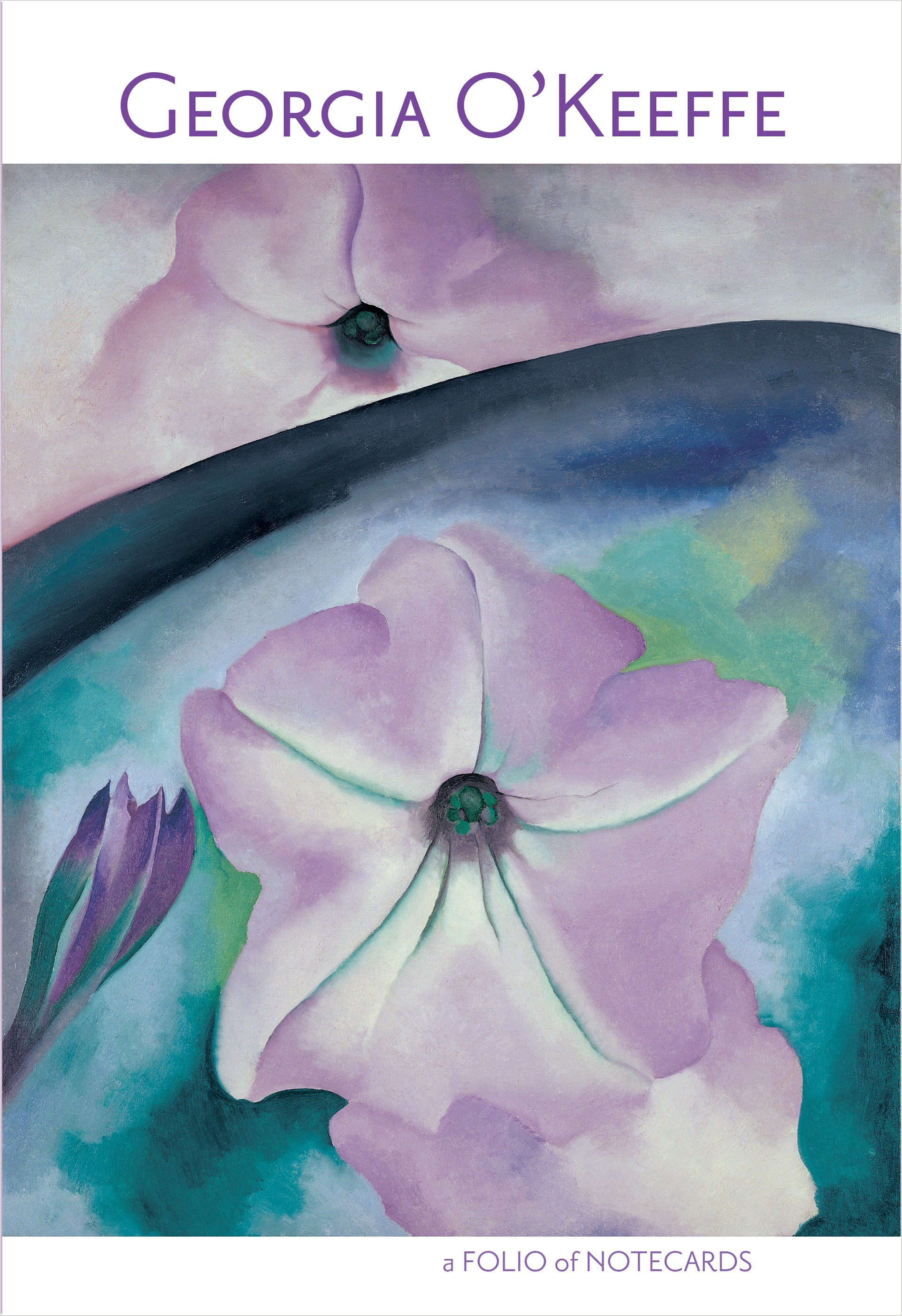 pomegranate-o-keeffe-paintings-notecard-set-blumen-10-karten image 1