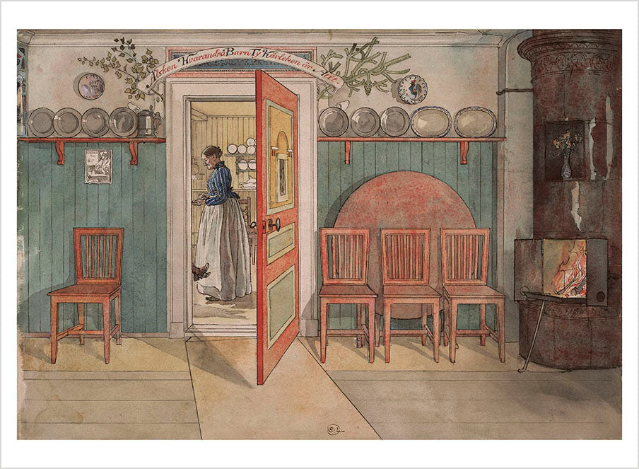 pomegranate-carl-larsson-postkartenbuch-30-postkarten-schweden image 3
