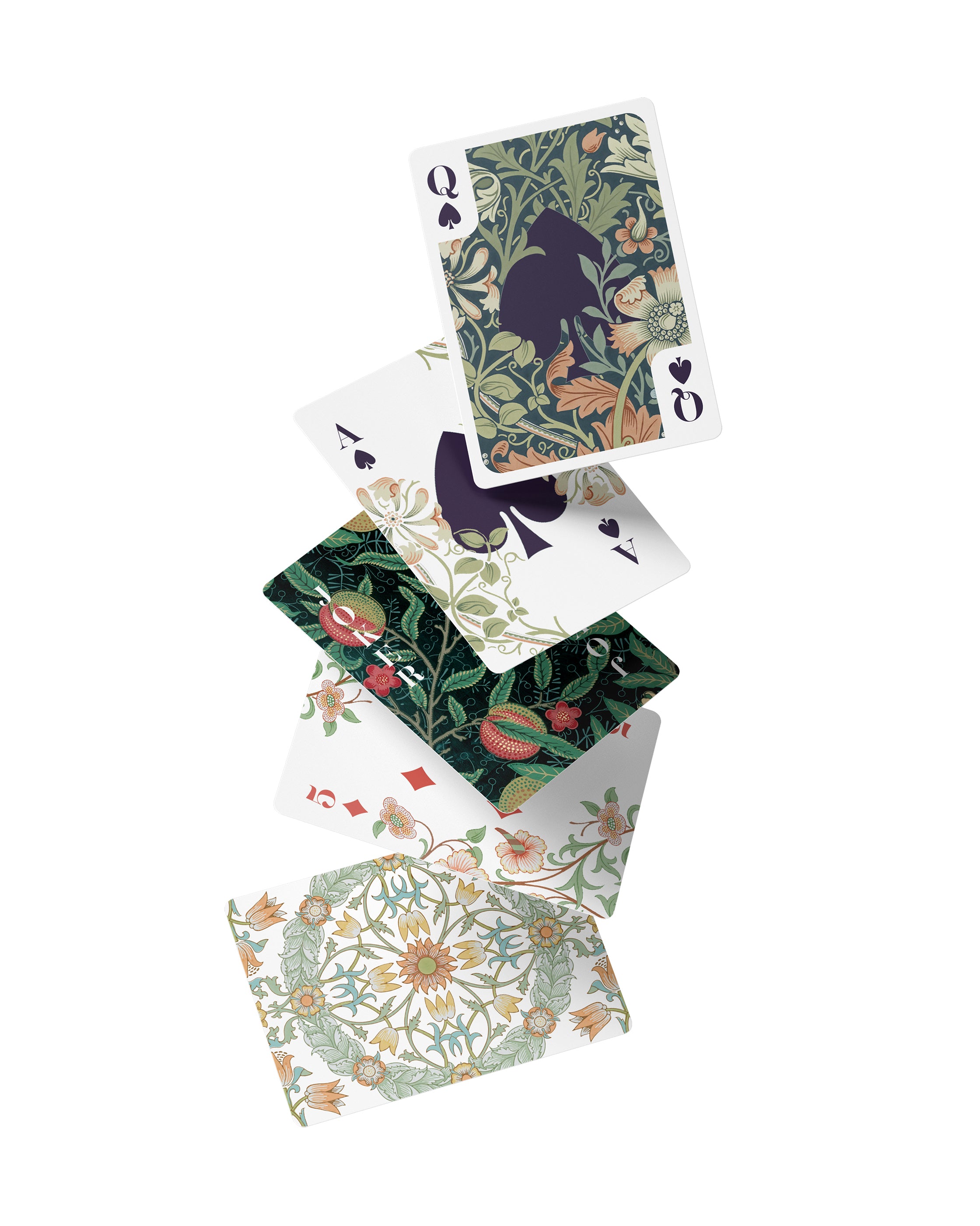 pomegranate-william-morris-spielkarten-floral-arts-crafts image 2