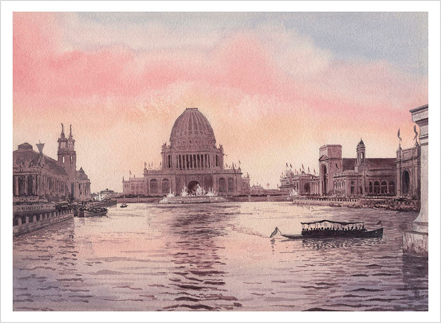 pomegranate-the-white-city-postkartenbuch-chicago-1893-30-st-ck image 2
