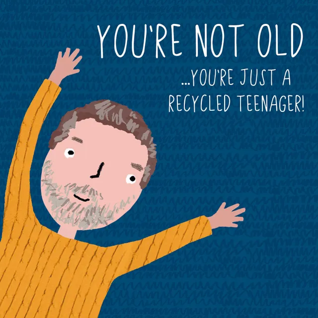 otter-house-man-oh-man-recycled-teenager-gru-karte-m-nner image 1