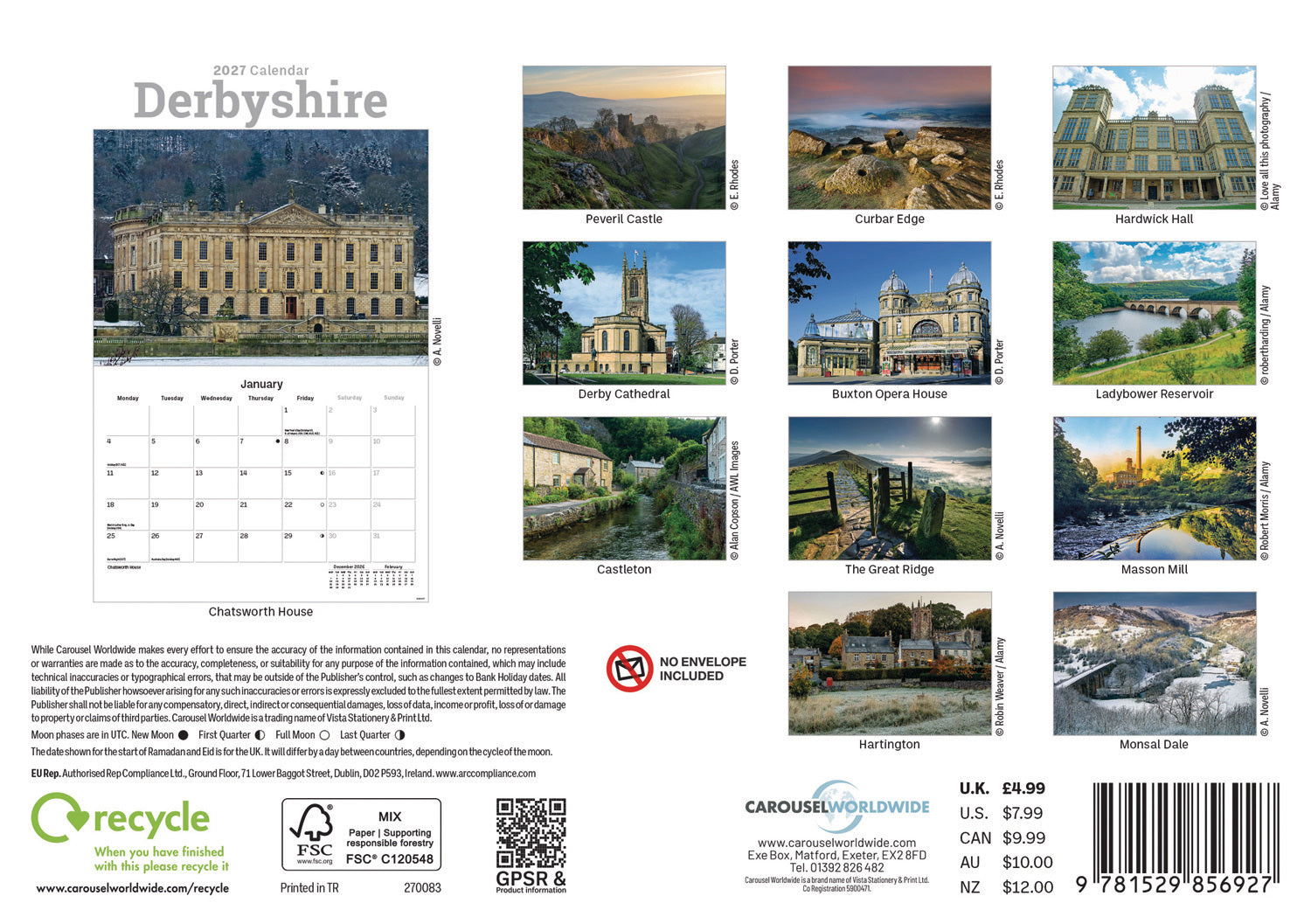 otter-house-derbyshire-a5-kalender-2027-wandkalender image 2